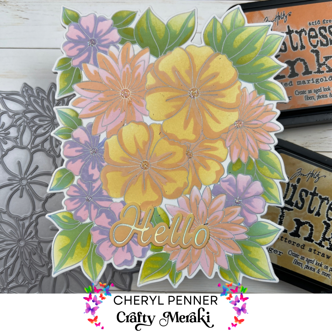 Crafty Meraki Meadow Muse Coordinating Die Set