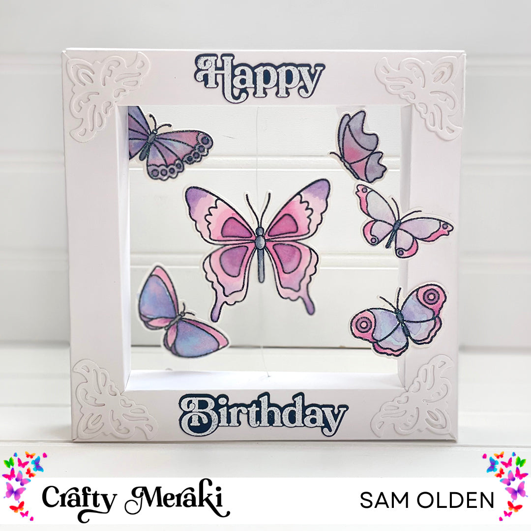 Crafty Meraki Butterfly Bliss Coordinating Die