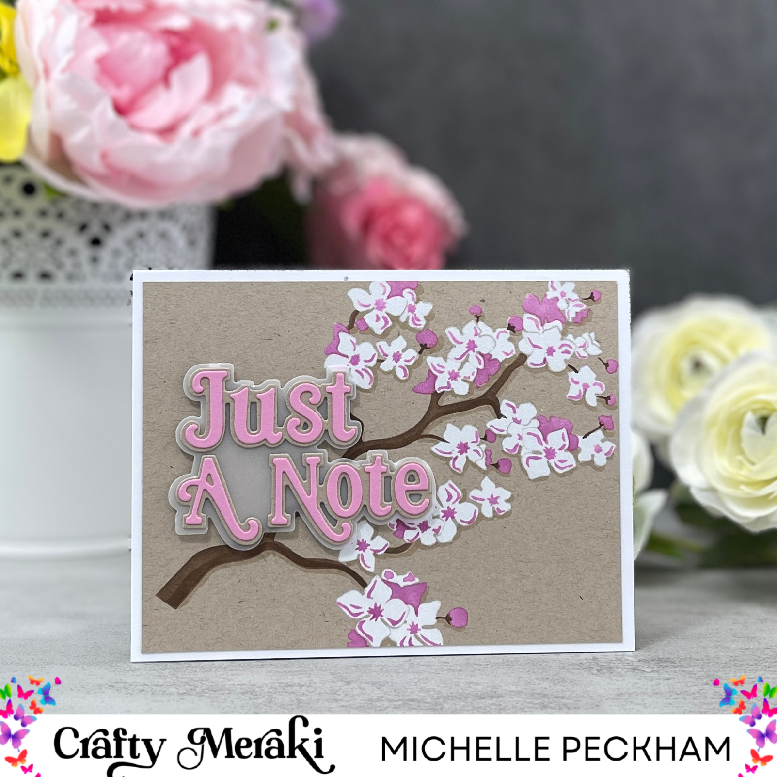 Crafty Meraki - Meraki Moments Just A Note Para-Dies