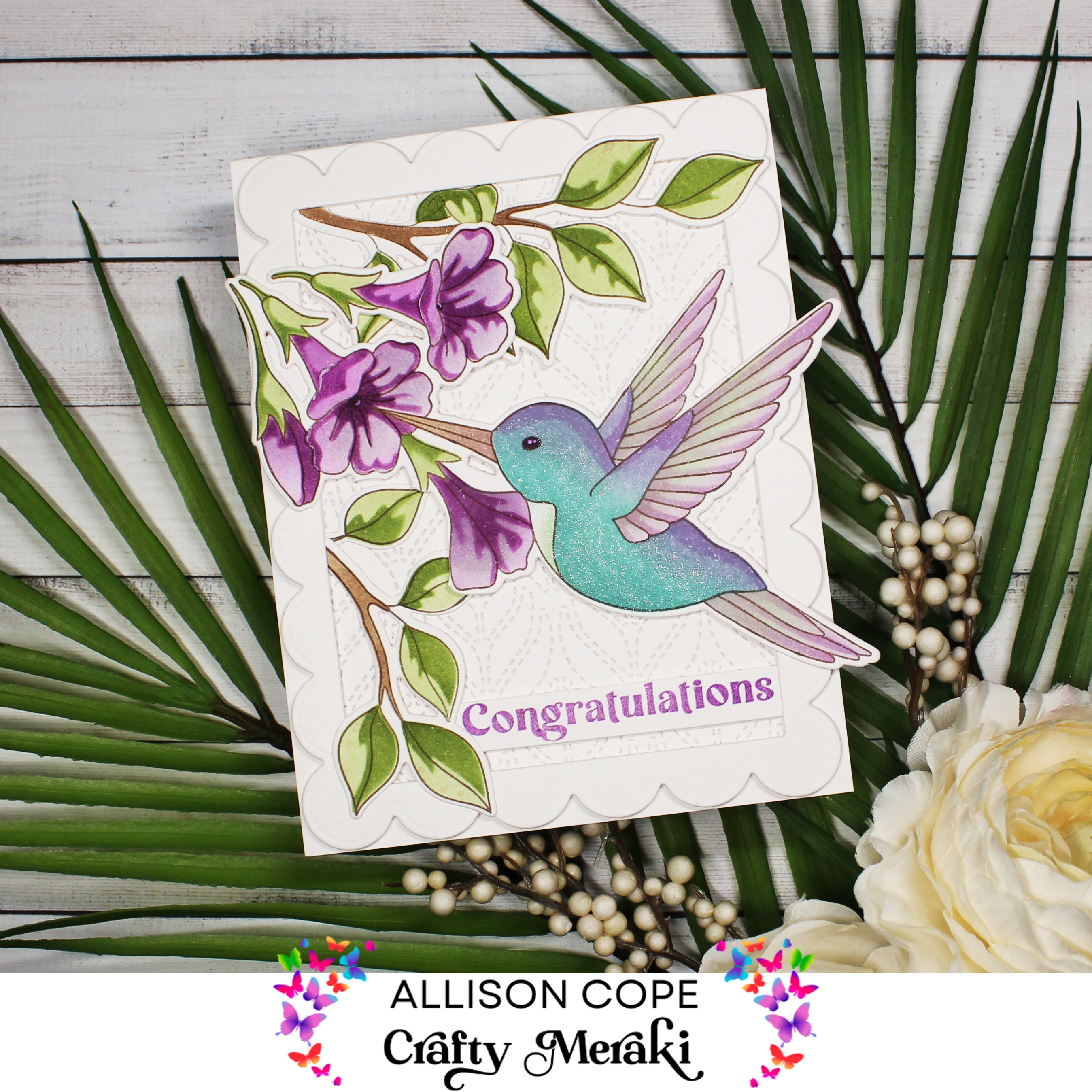 Crafty Meraki Songbird Serenade Layering Stencil set