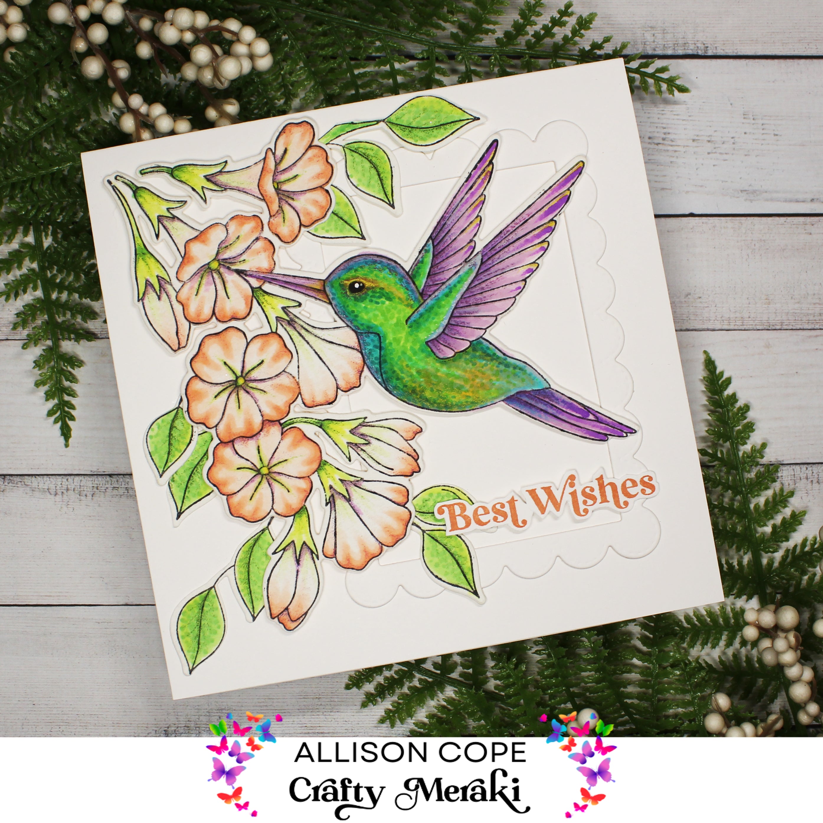 Crafty Meraki Songbird Serenade Press-Tacular Plate