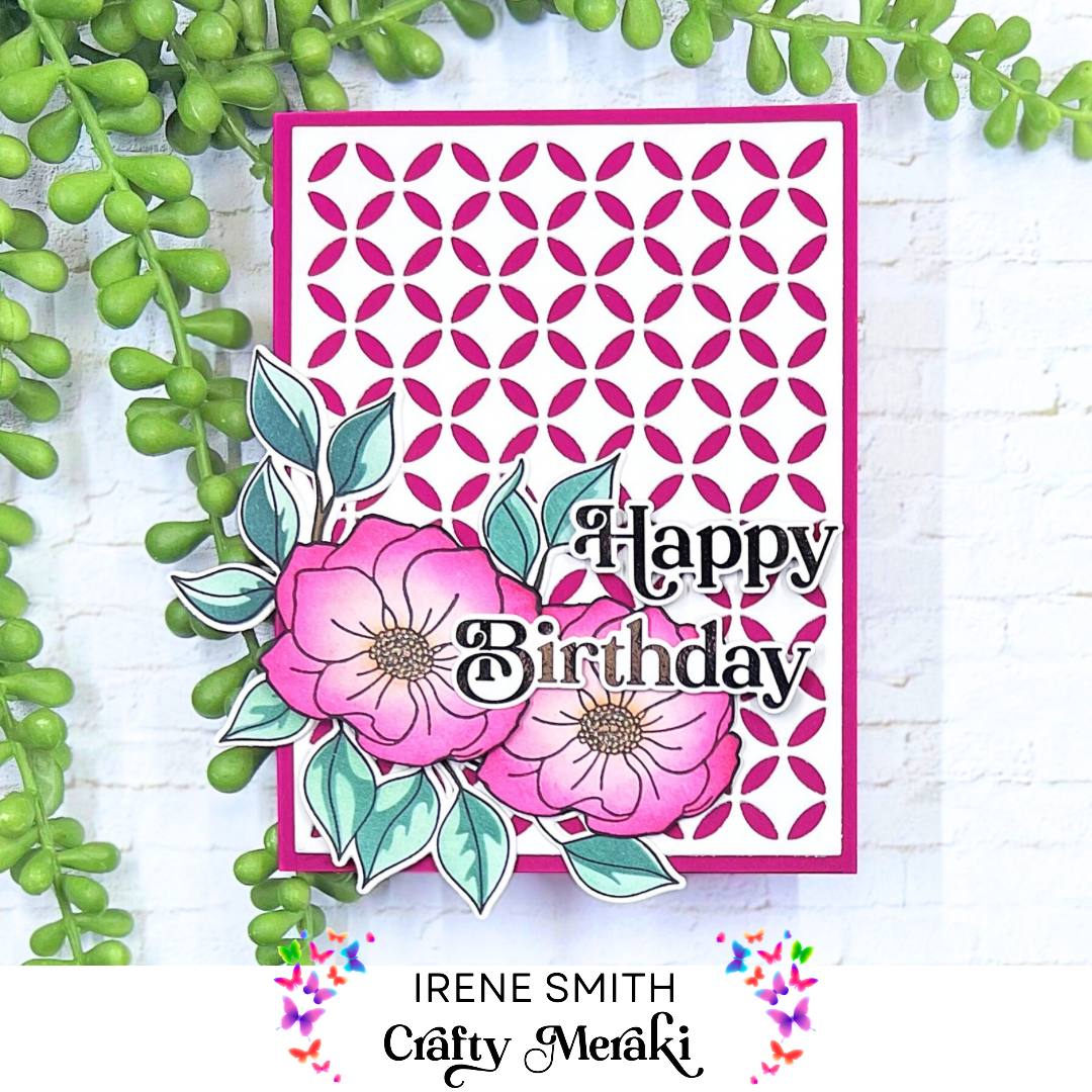 Crafty Meraki Songbird Serenade Layering Stencil set