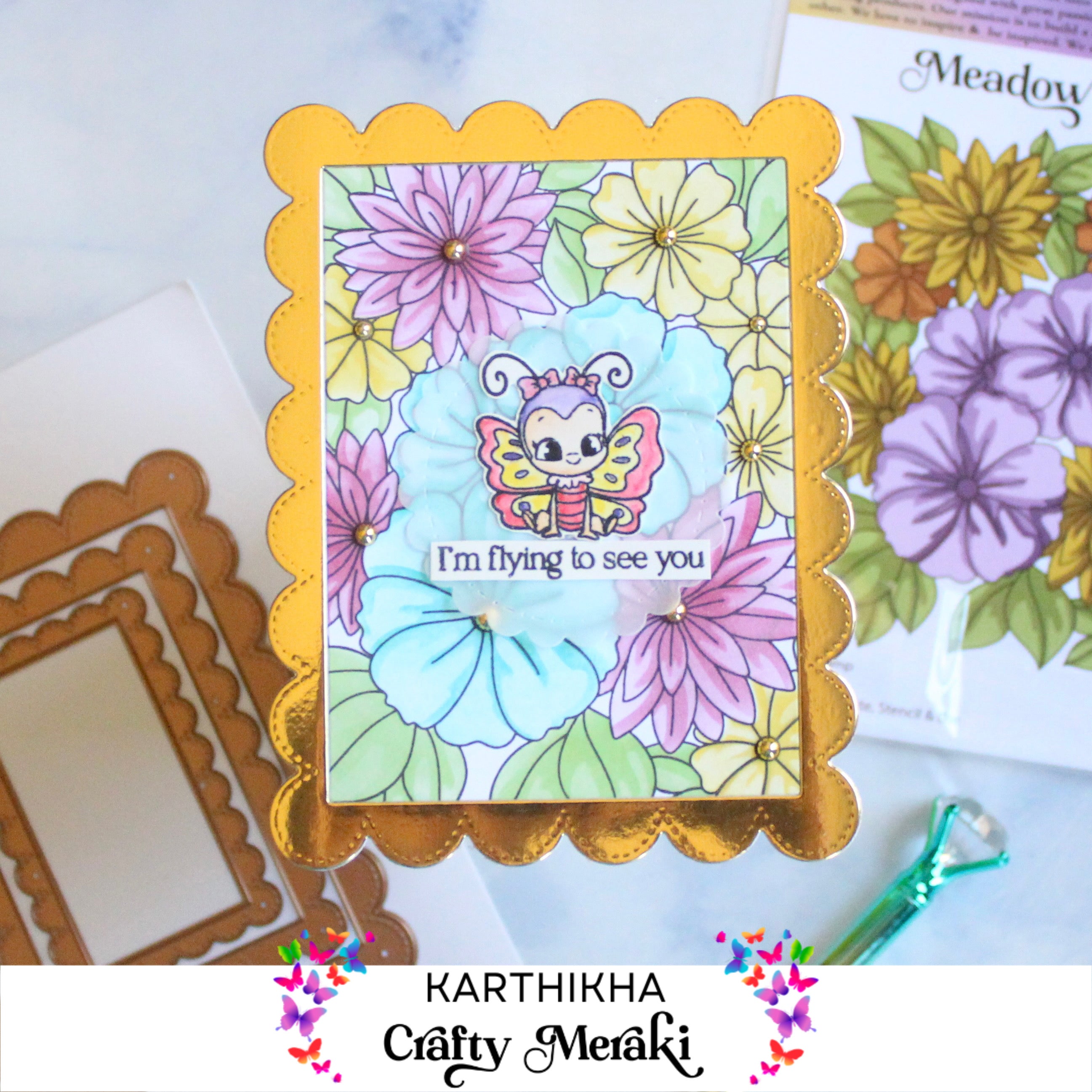 Crafty Meraki Meadow Muse Stamp Set