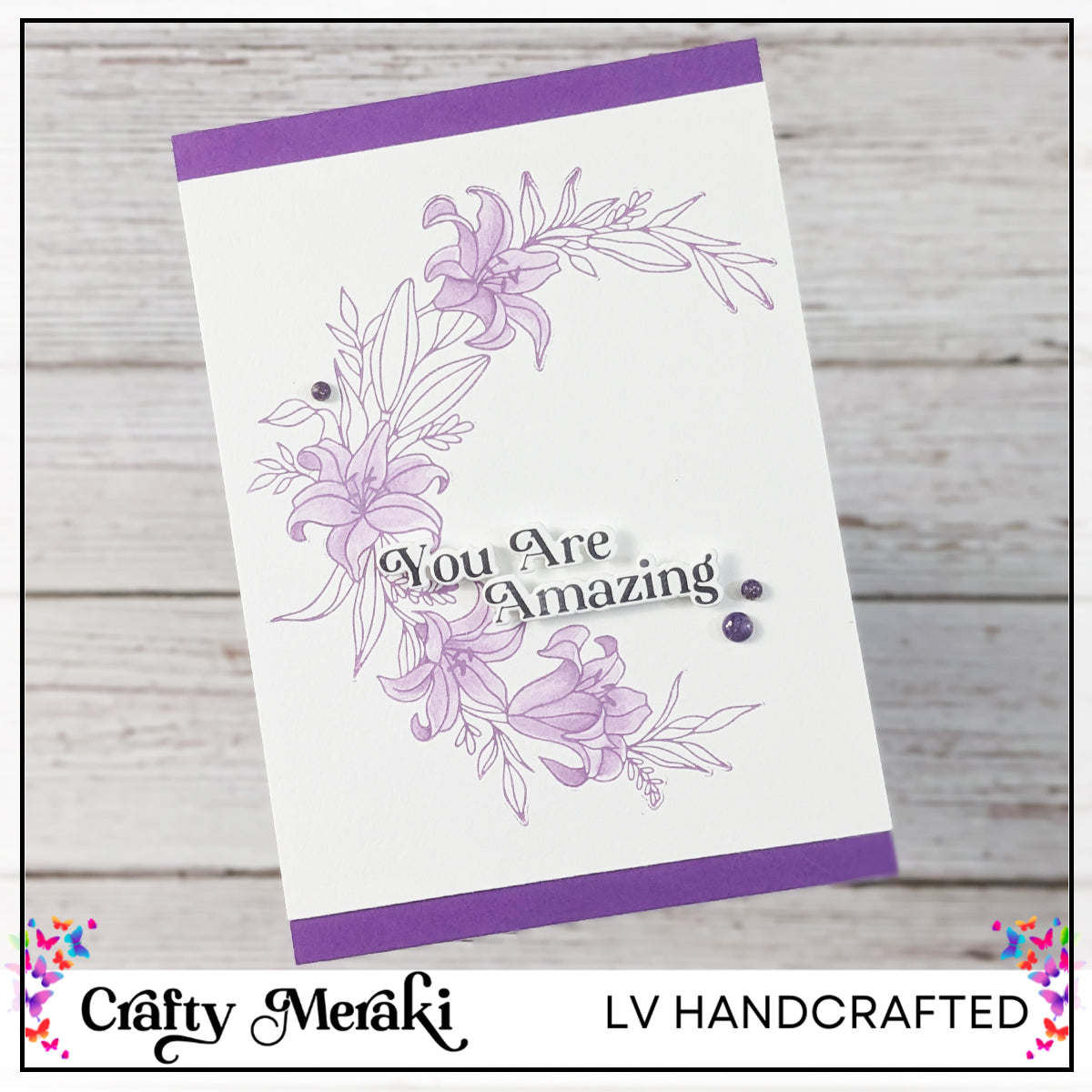 Crafty Meraki Gilded Expressions Press-Tacular Plate