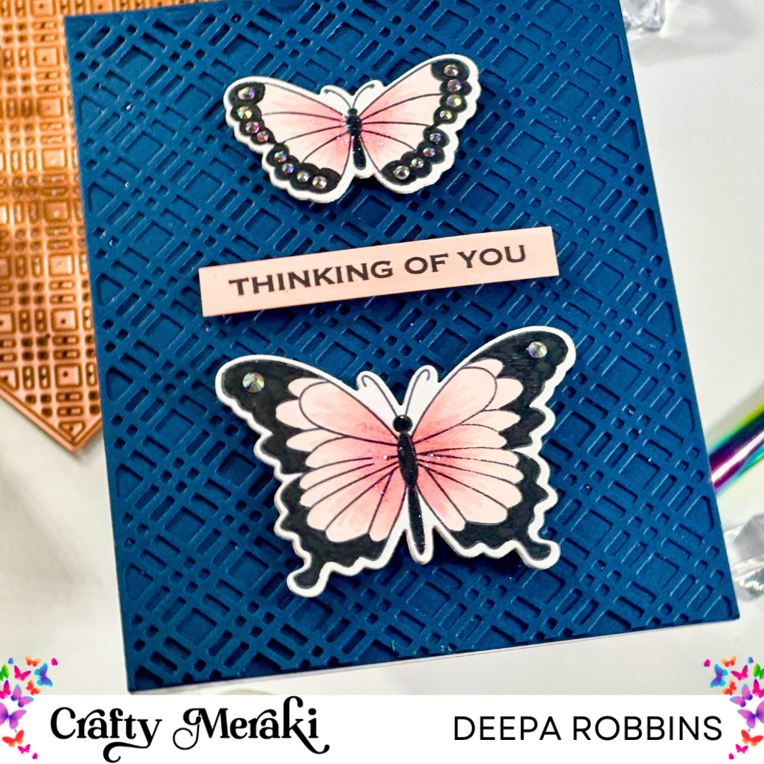 Crafty Meraki Butterfly Bliss Coordinating Die