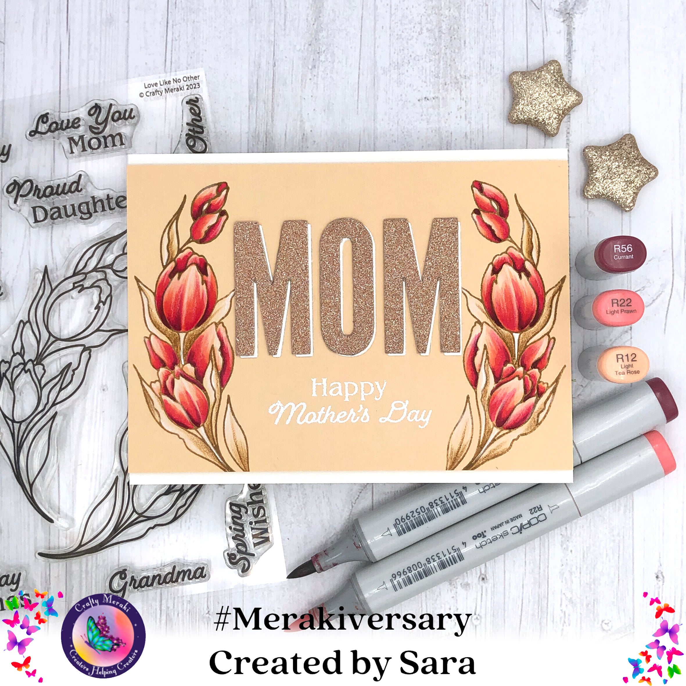 Crafty Meraki Love Like No Other Stamp Set