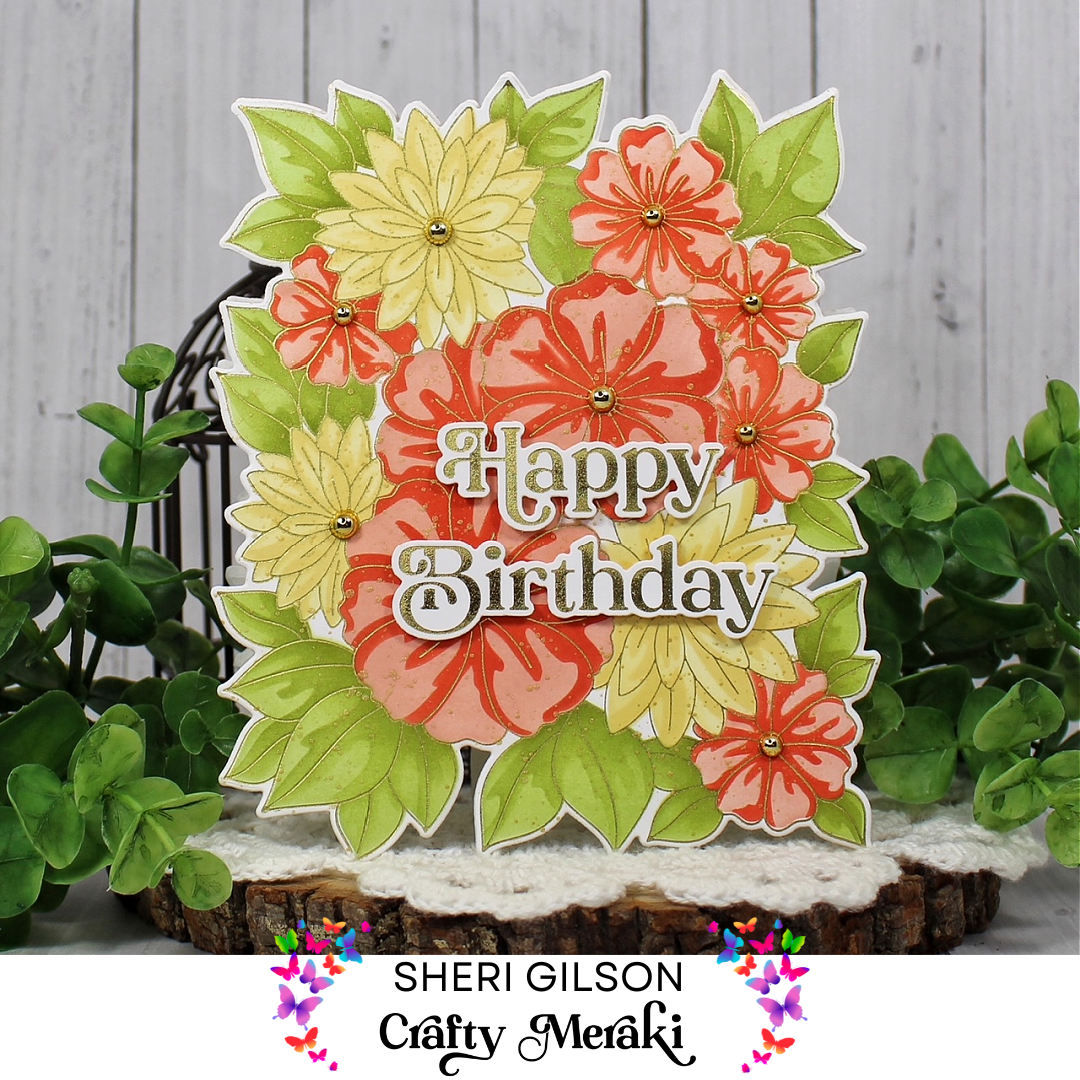 Crafty Meraki Meadow Muse Coordinating Die Set
