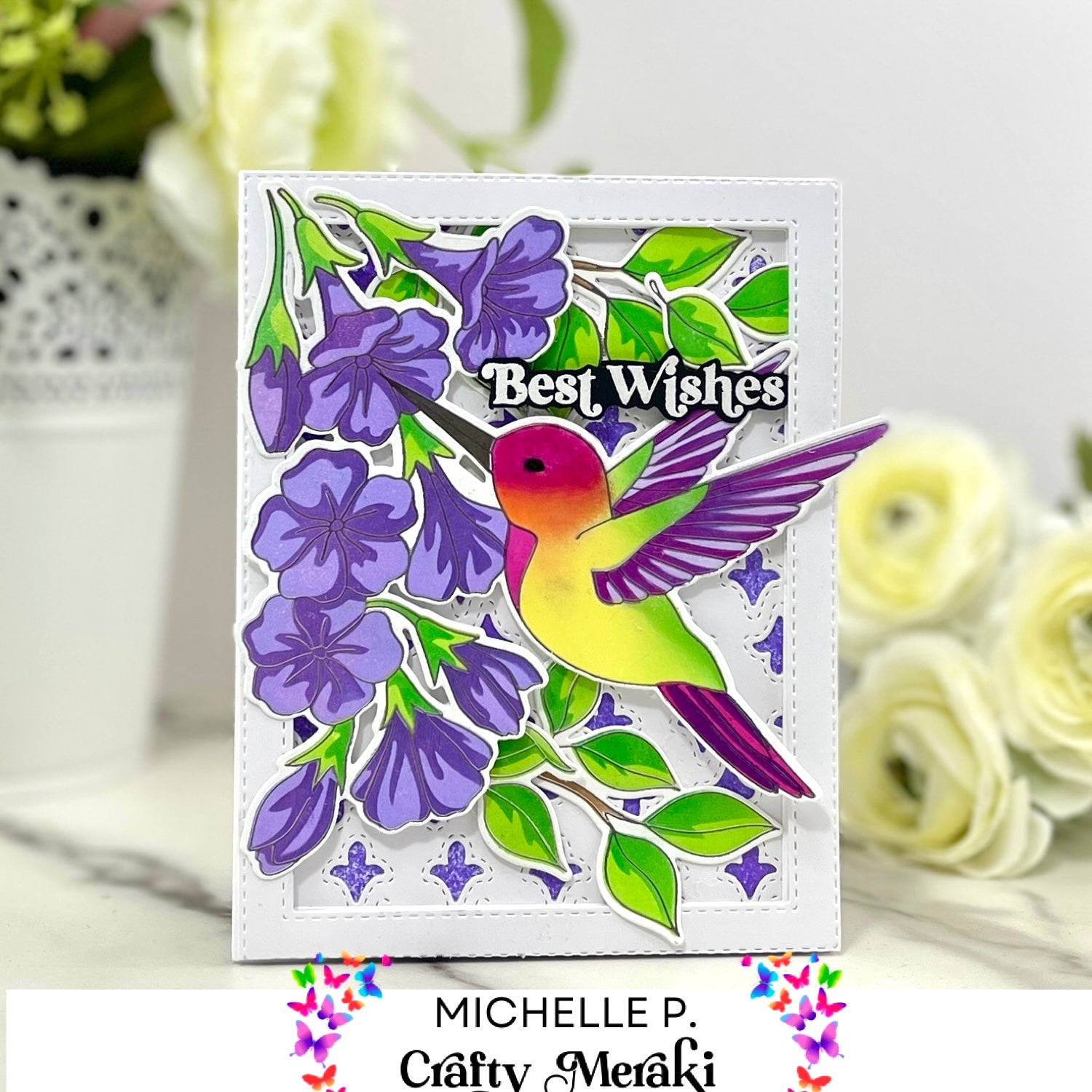 Crafty Meraki Songbird Serenade Press-Tacular Plate