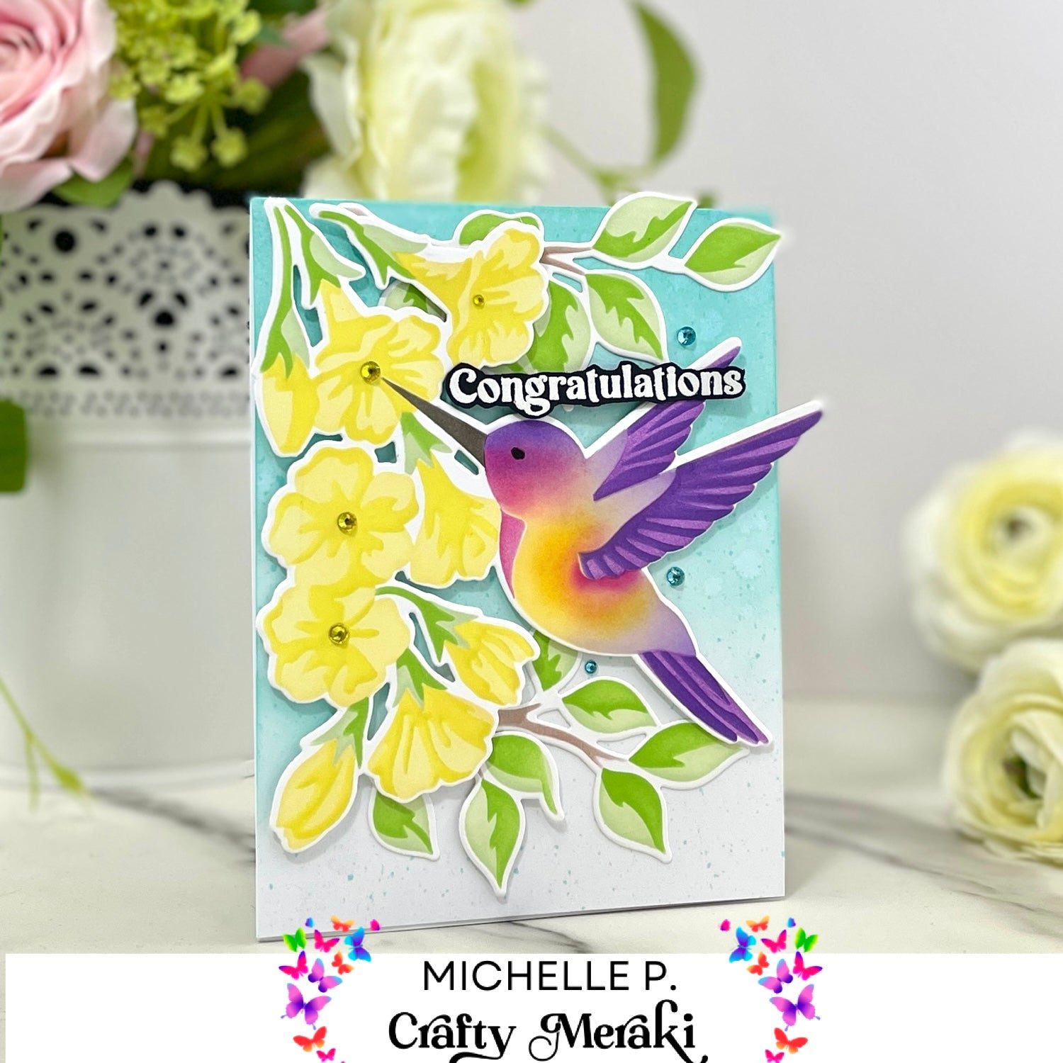 Crafty Meraki Songbird Serenade Layering Stencil set