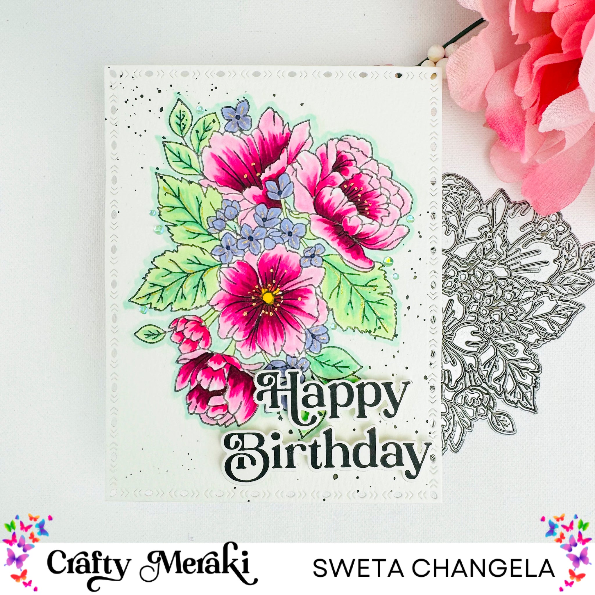 Crafty Meraki Little Things Press-Tacular Plate