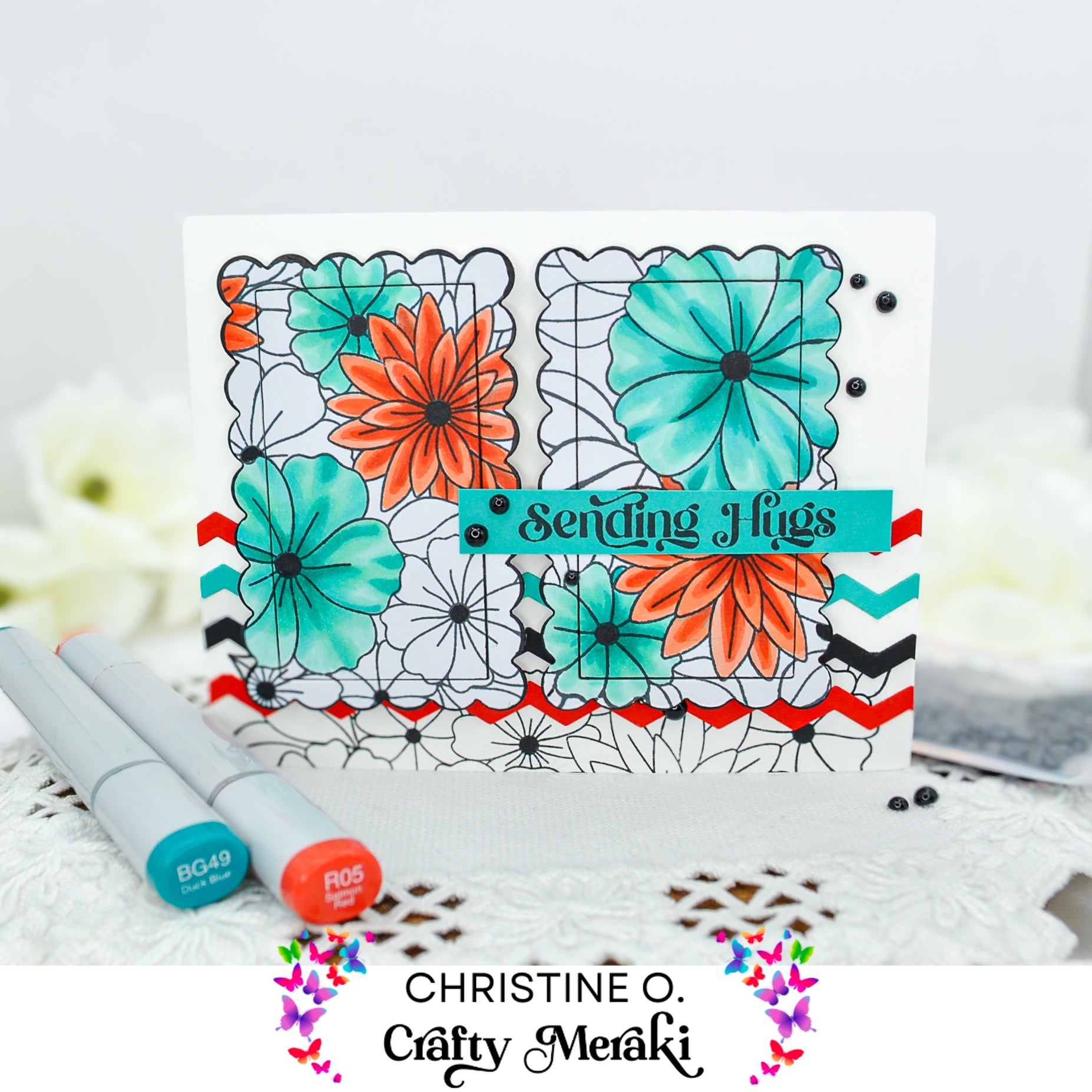 Crafty Meraki Meadow Muse Stamp Set