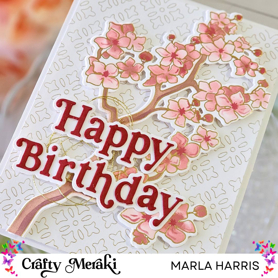 Crafty Meraki - Meraki Moments Happy Birthday Para-Dies