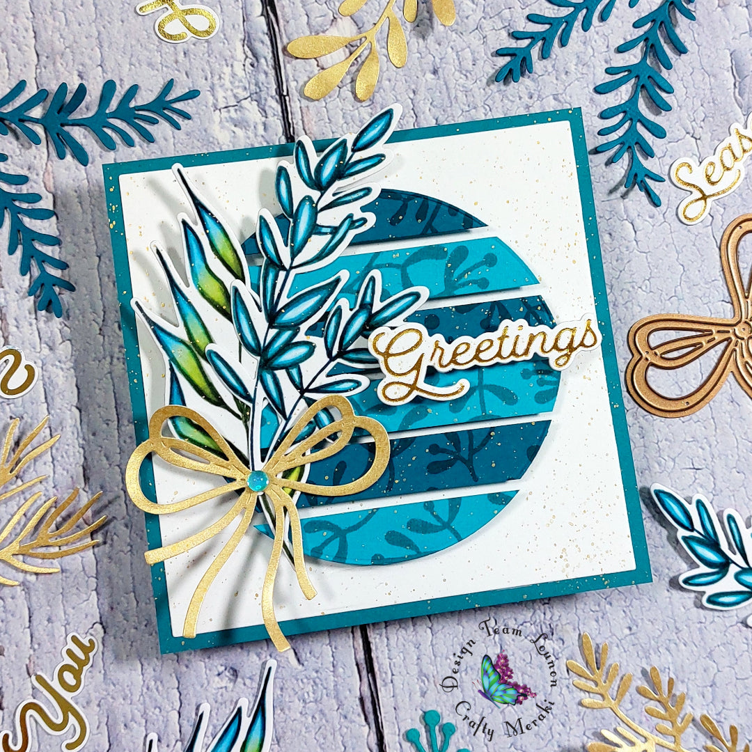 Crafty Meraki Under the Mistletoe Stamp Set