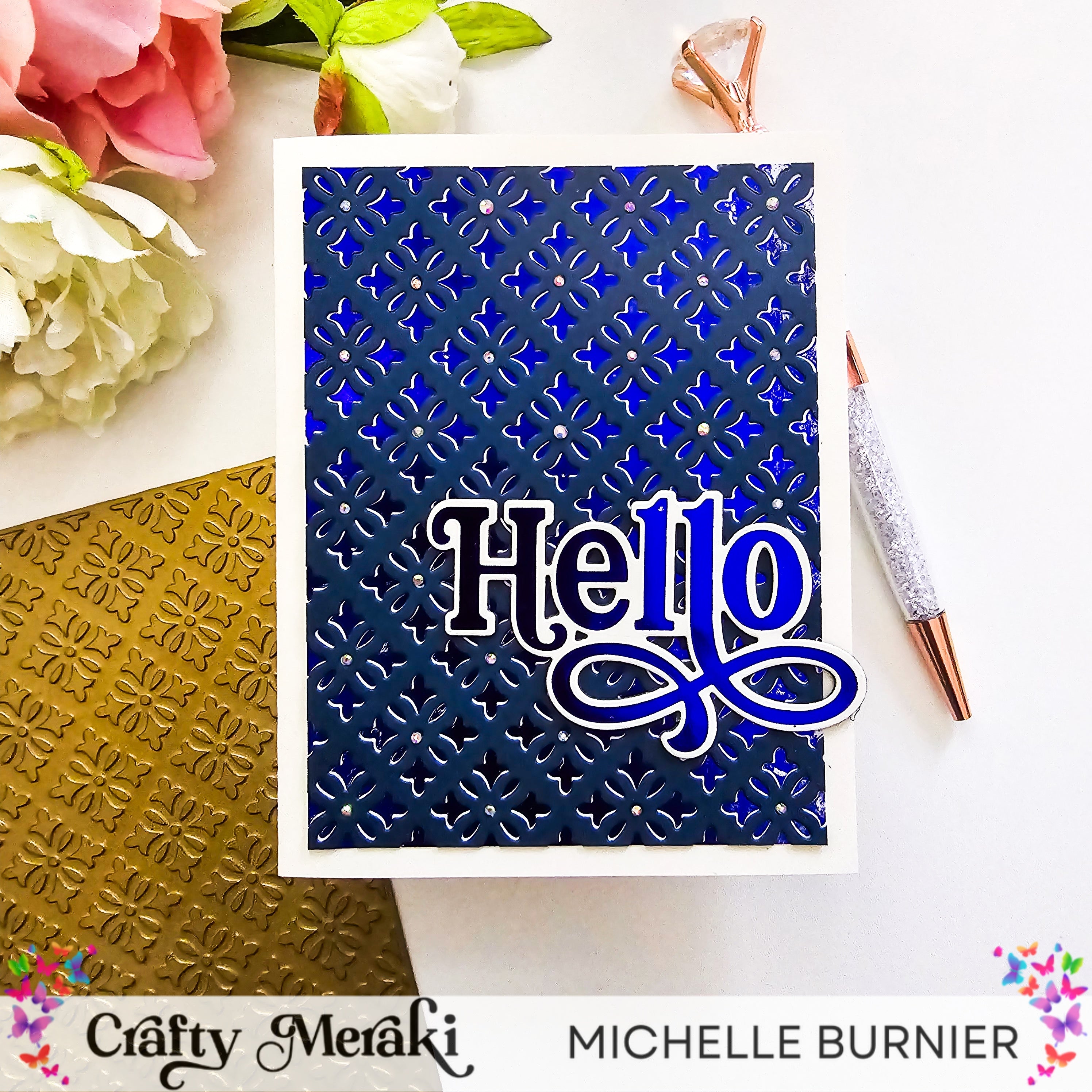 Crafty Meraki Marrakech Mosaic Hot Foil Plate
