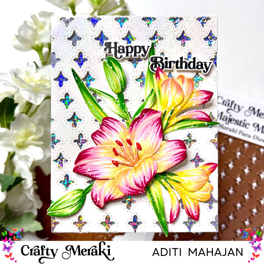 Crafty Meraki Majestic Motif Background A2