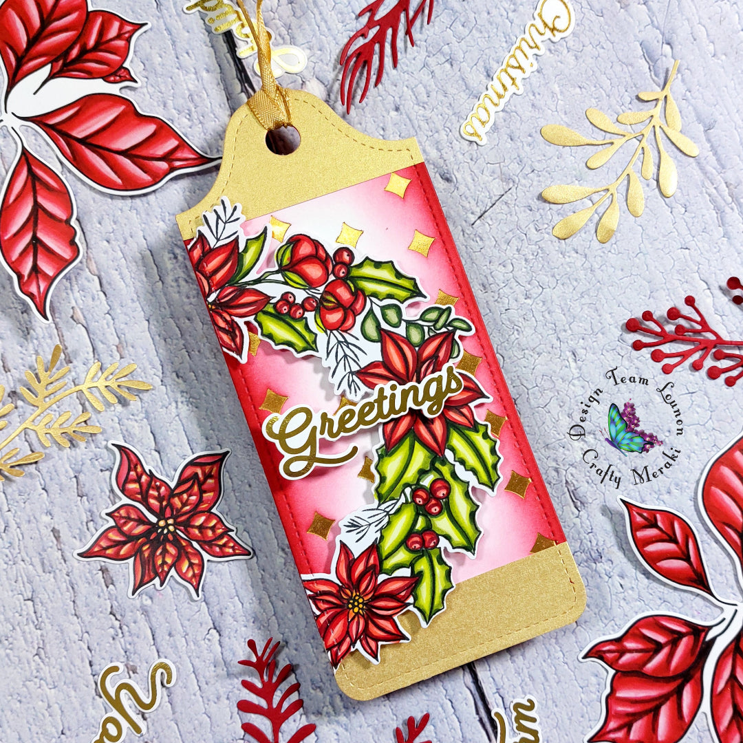 Crafty Meraki Stellar Sparkle Hot Foil plate