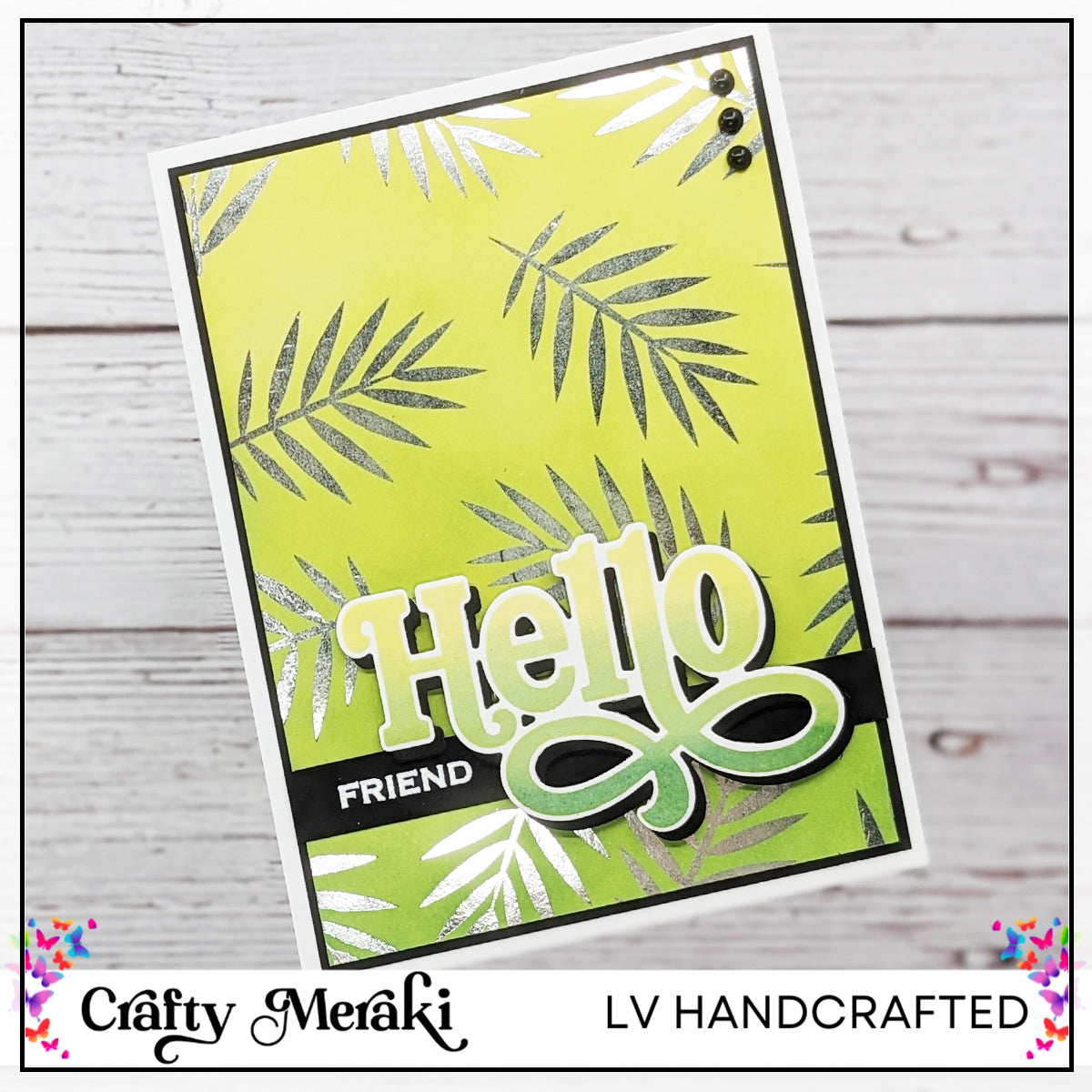 Crafty Meraki - Meraki Moments Hello Stamp Set