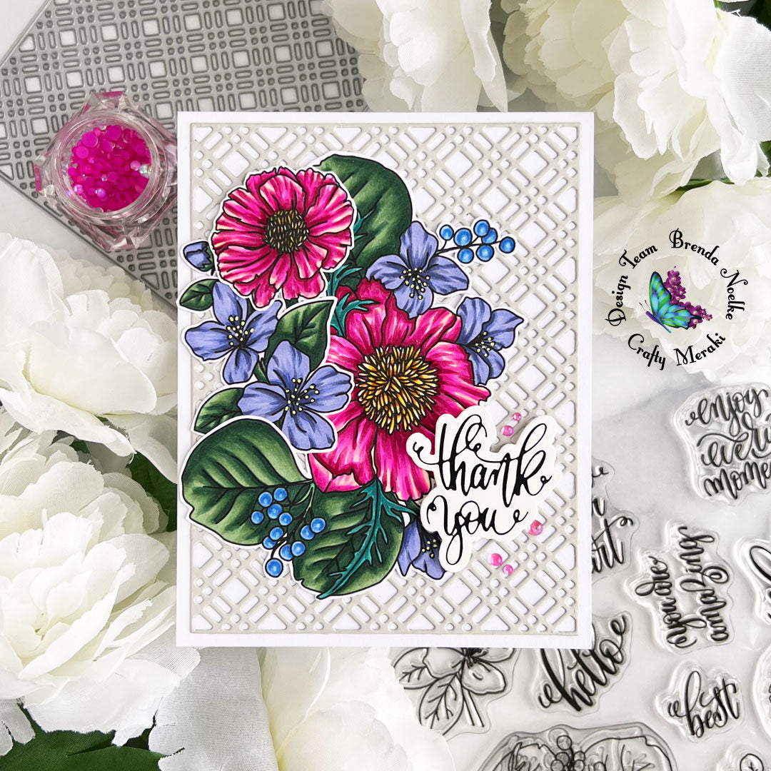 Crafty Meraki Amazing Blooms Stamp set