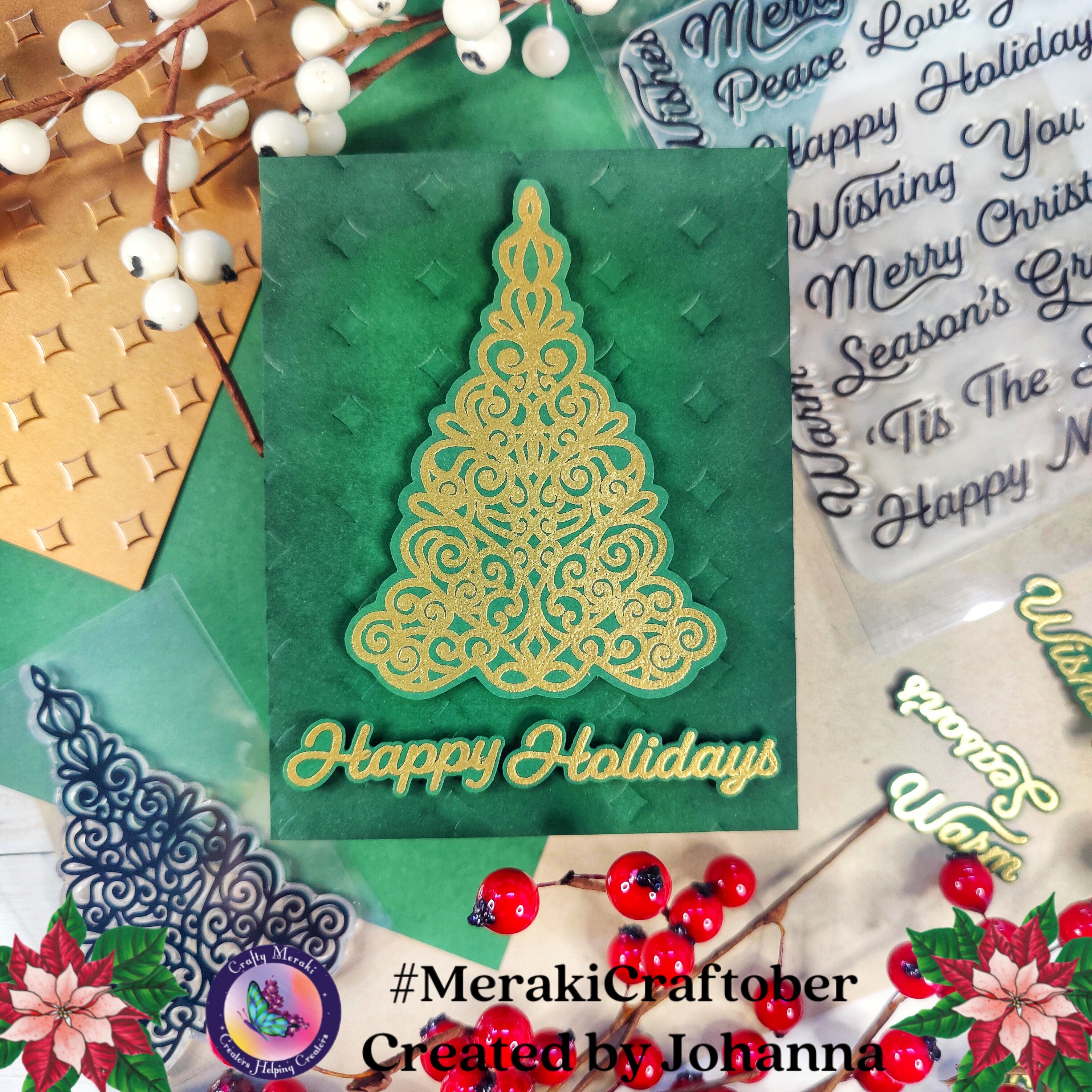 Crafty Meraki Yule Wonder Stamp Set