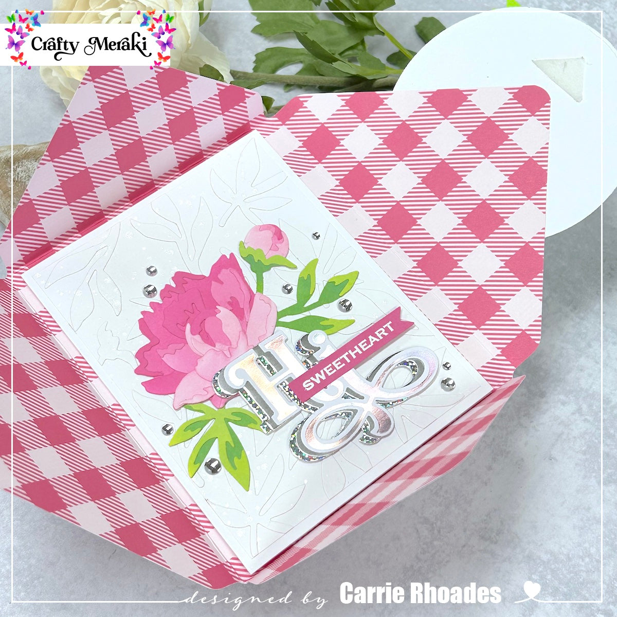 Crafty Meraki - Meraki Moments Hi Hot Foil plate and Die combo
