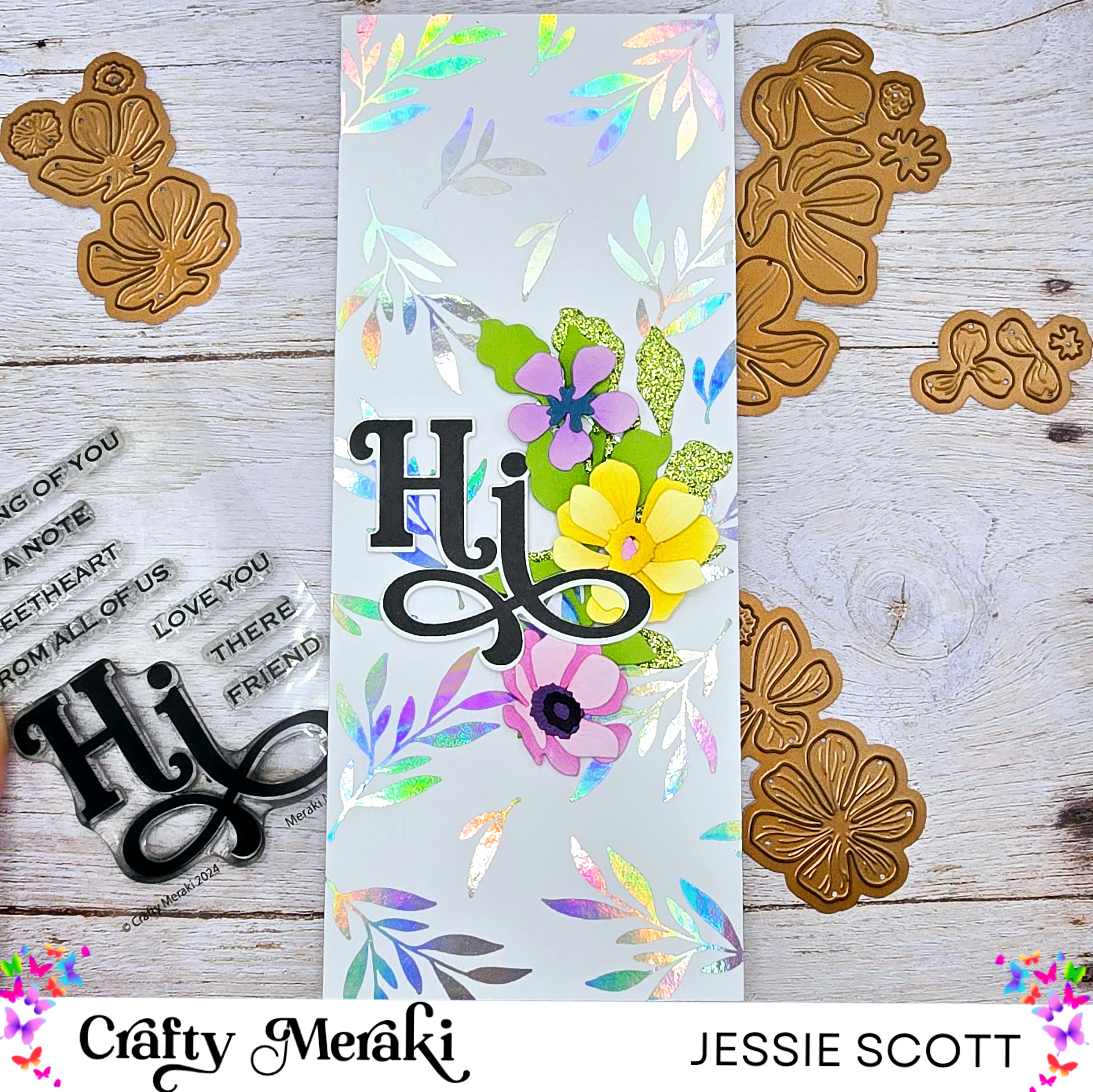 Crafty Meraki - Meraki Moments Hi Stamp Set