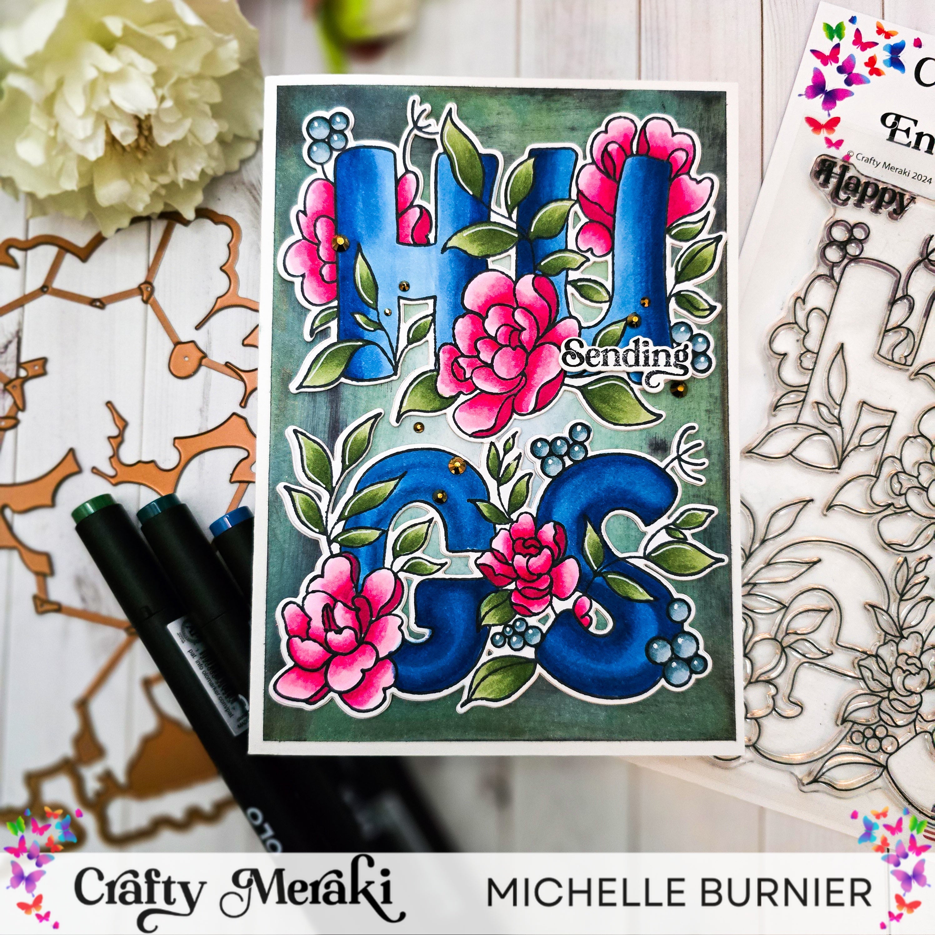 Crafty Meraki Enchanting Hugs Stamp Set