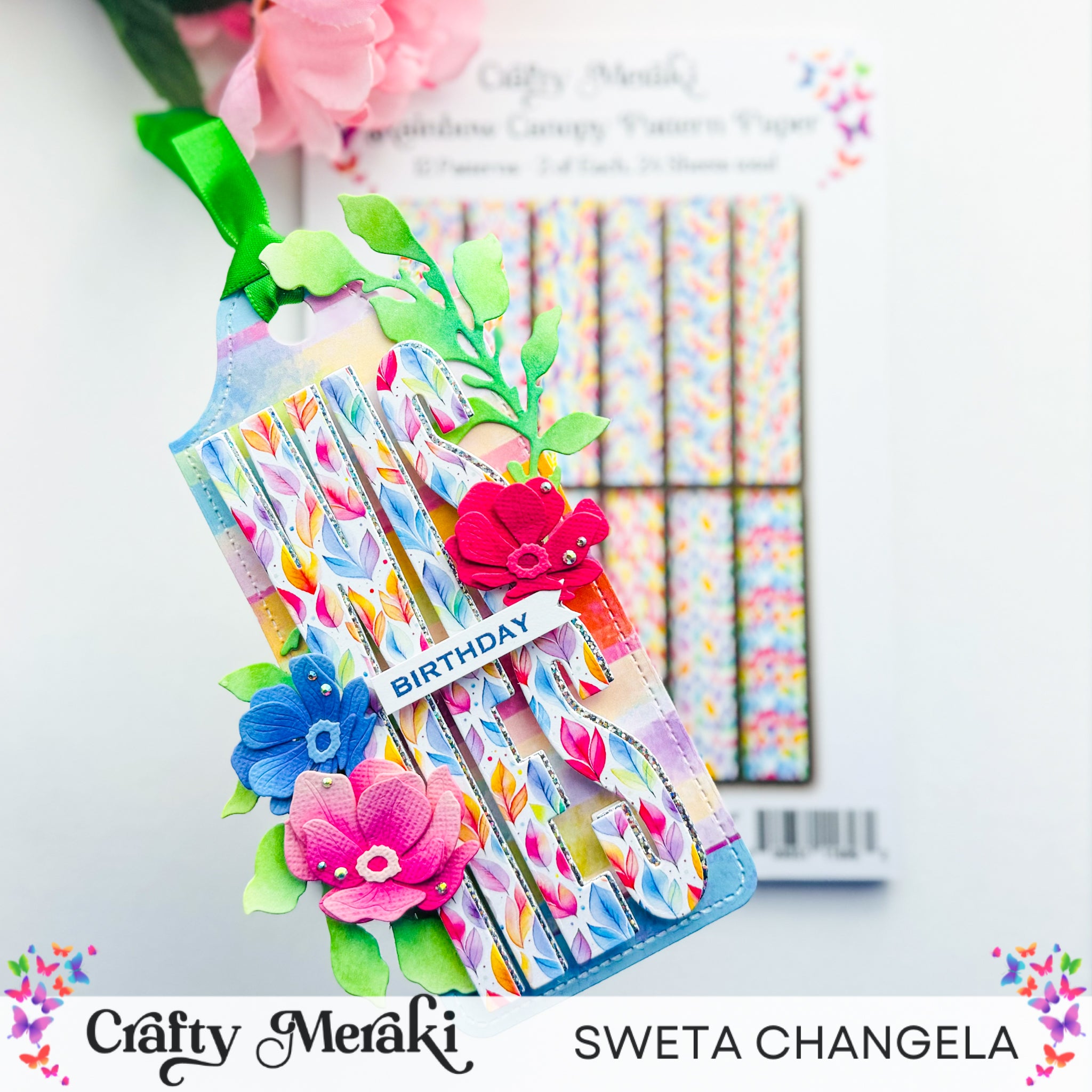 Crafty Meraki Rainbow Canopy Paper Pack