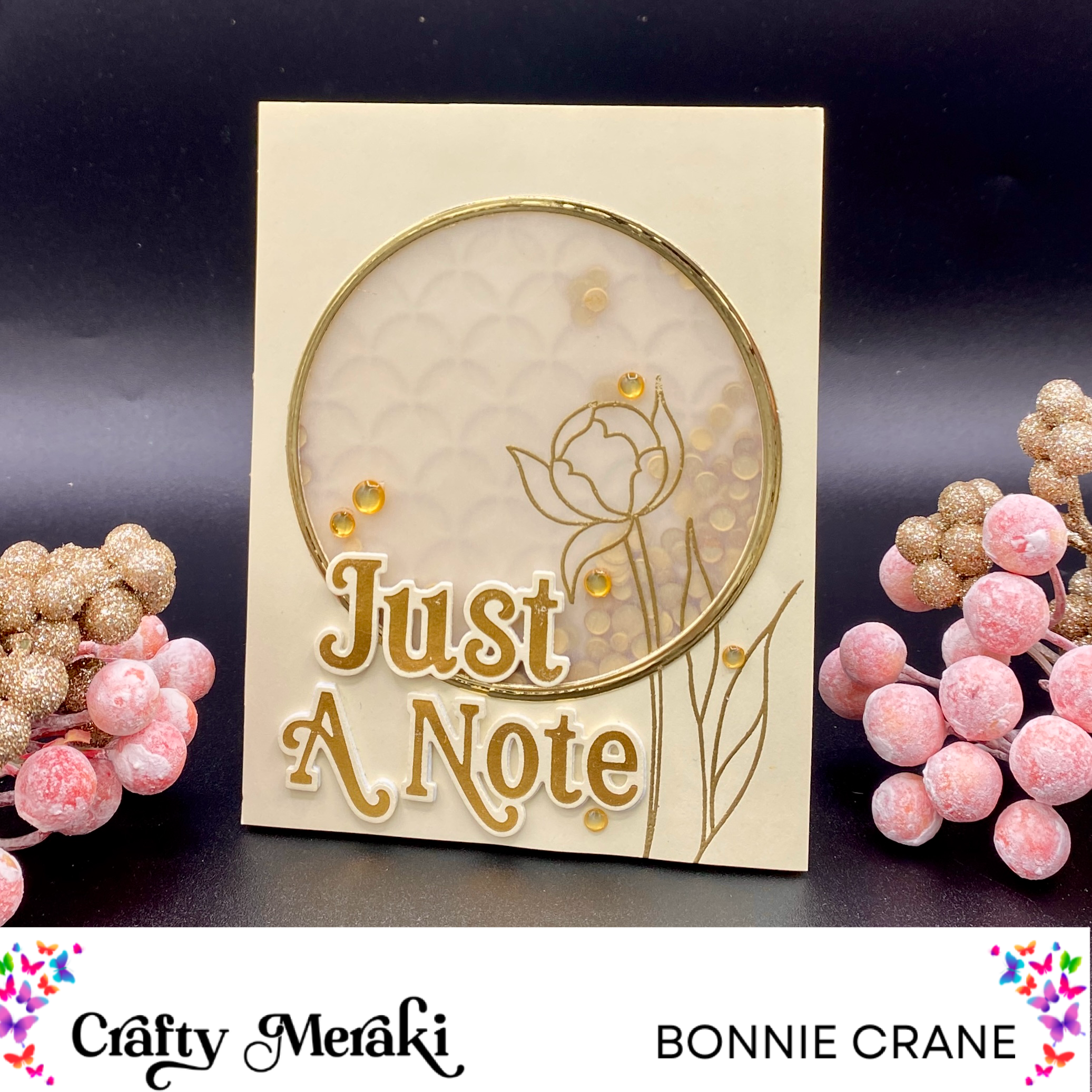 Crafty Meraki Peony Parade Stamp Set