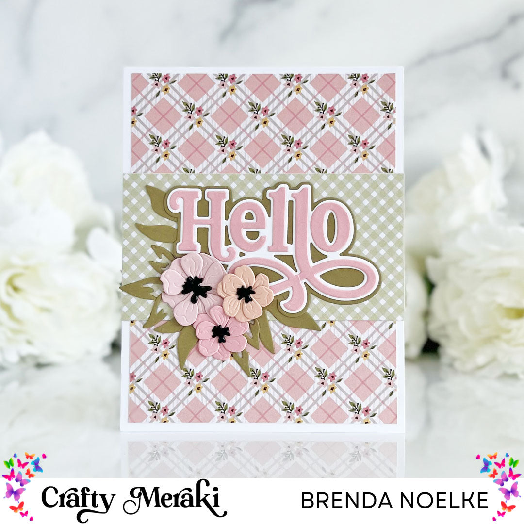 Crafty Meraki Retro Blooms Paper Pack