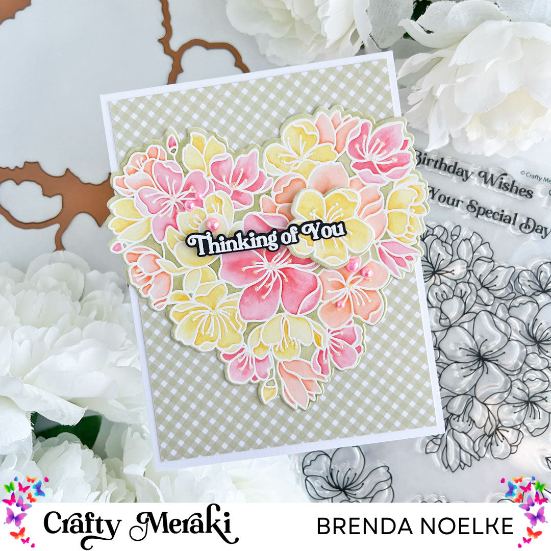 Crafty Meraki Passion Posies Coordinating Die