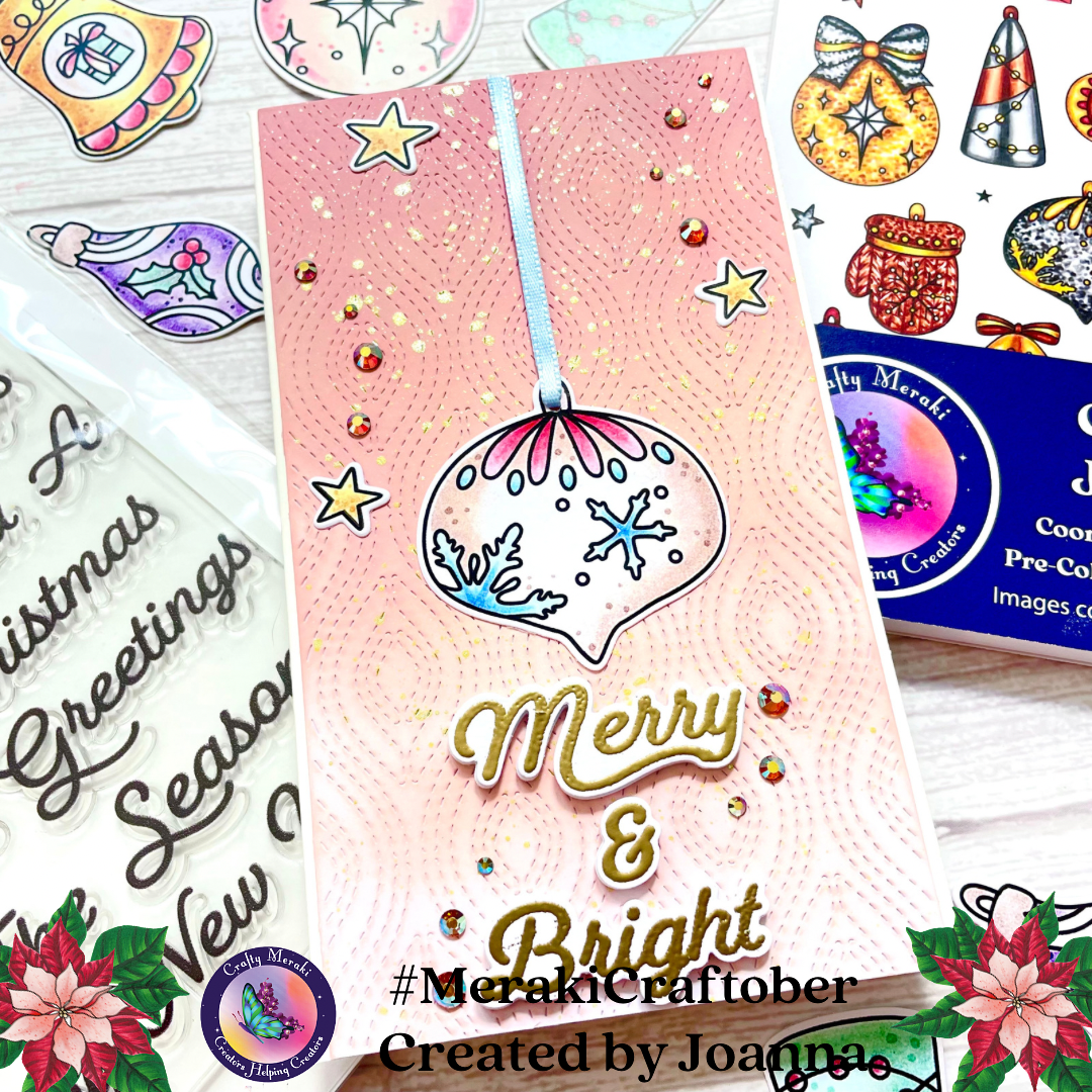 Crafty Meraki Jingle Jewels Coordinating Dies