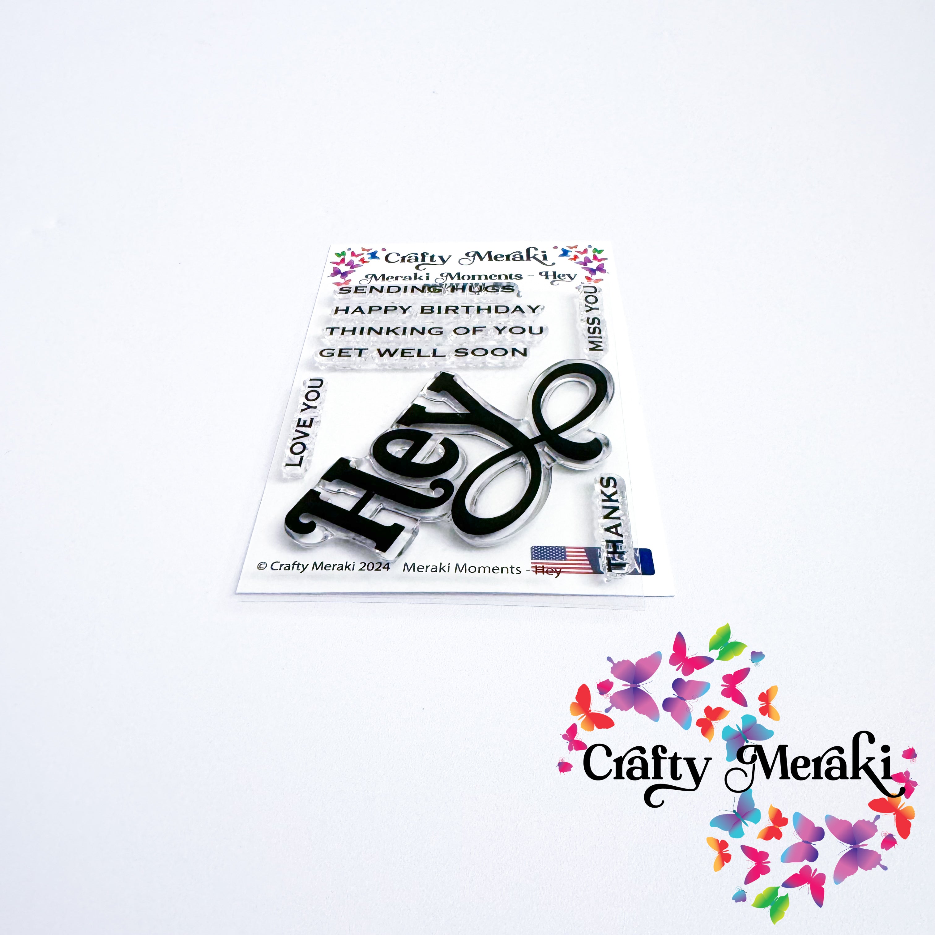 Crafty Meraki - Meraki Moments Hey Stamp Set