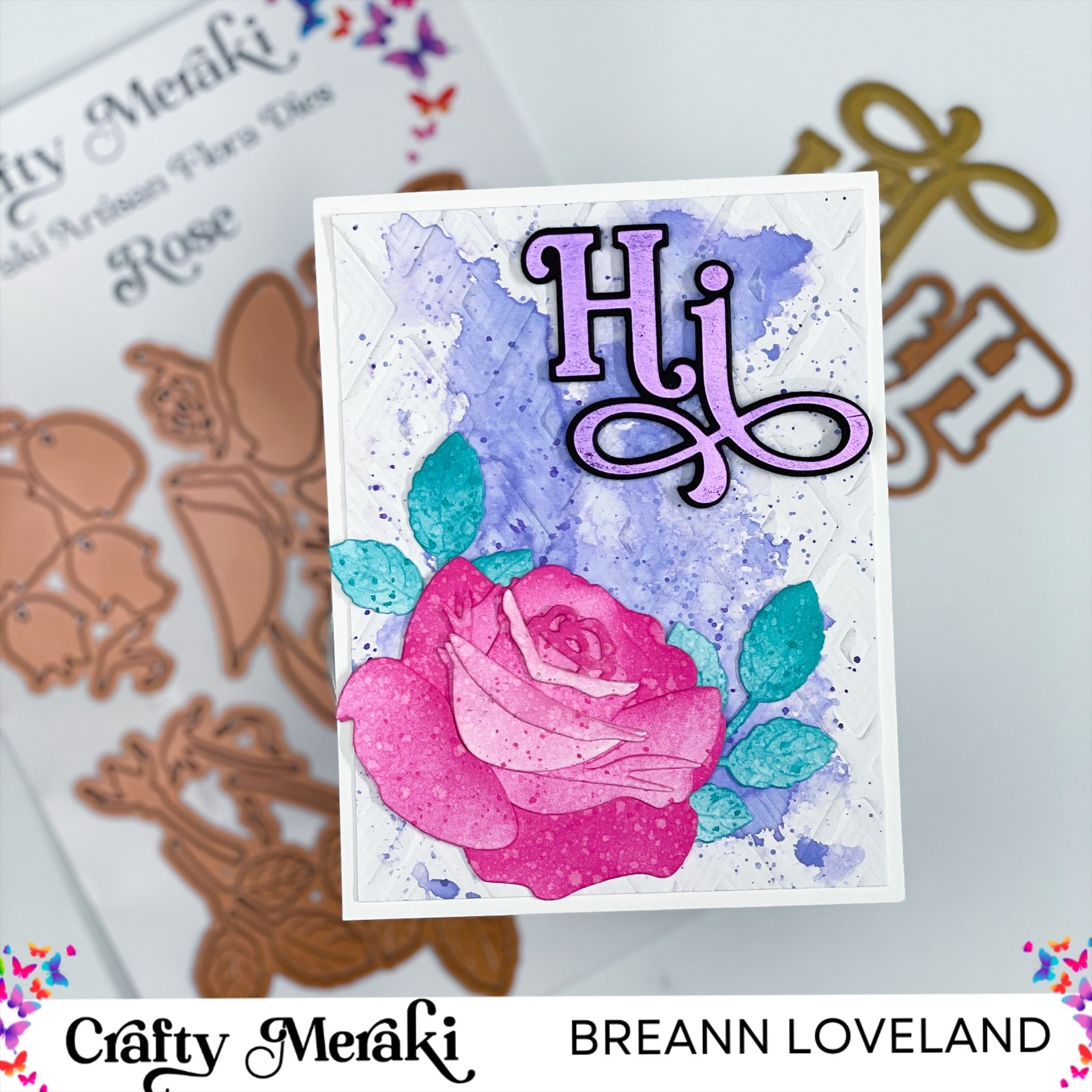 Crafty Meraki Rose Artisan Flora Para-Dies