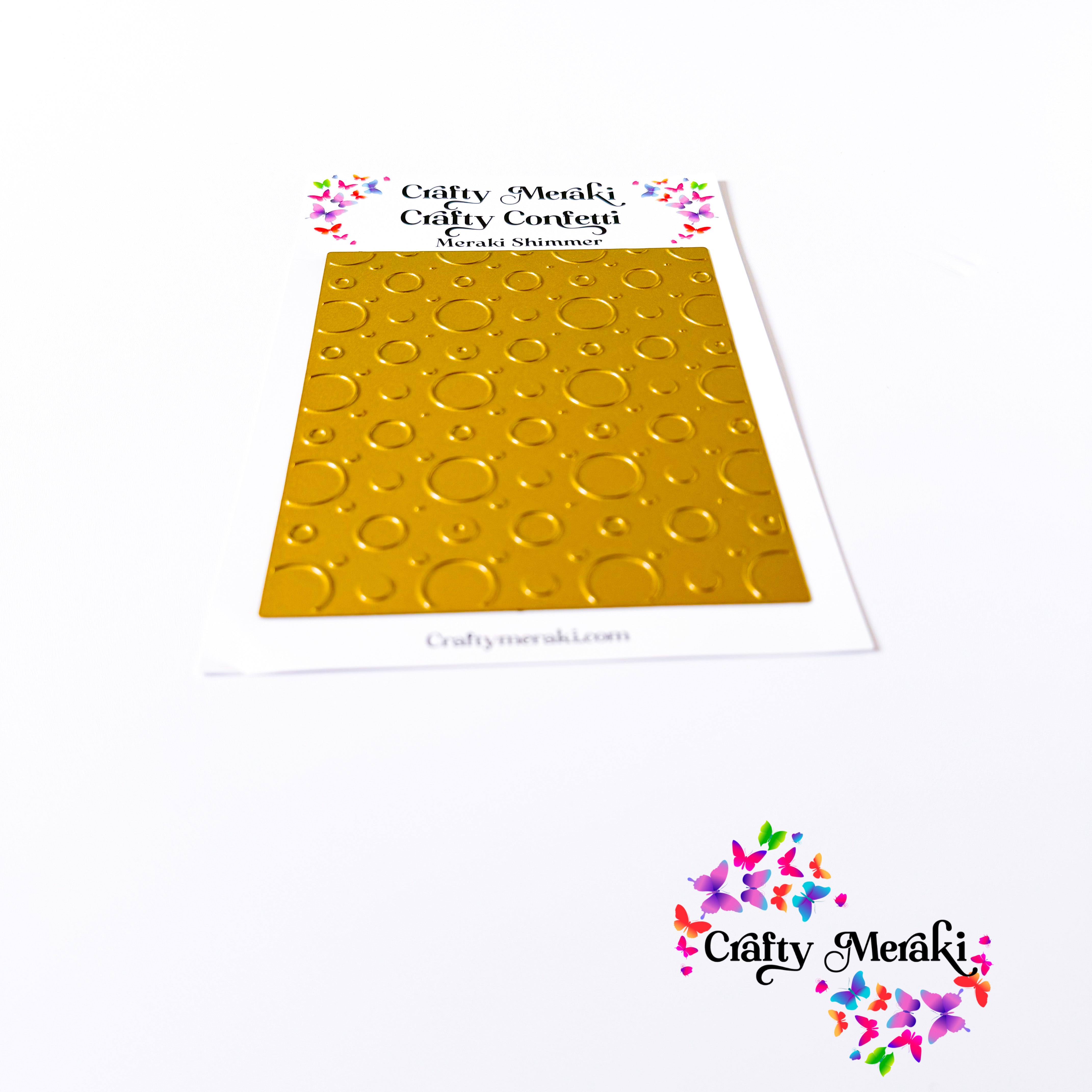 Crafty Meraki Crafty Confetti Hot Foil Plate