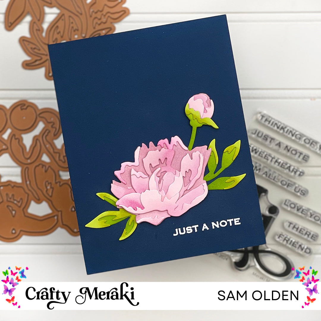 Crafty Meraki Peony Artisan Flora Para-Dies