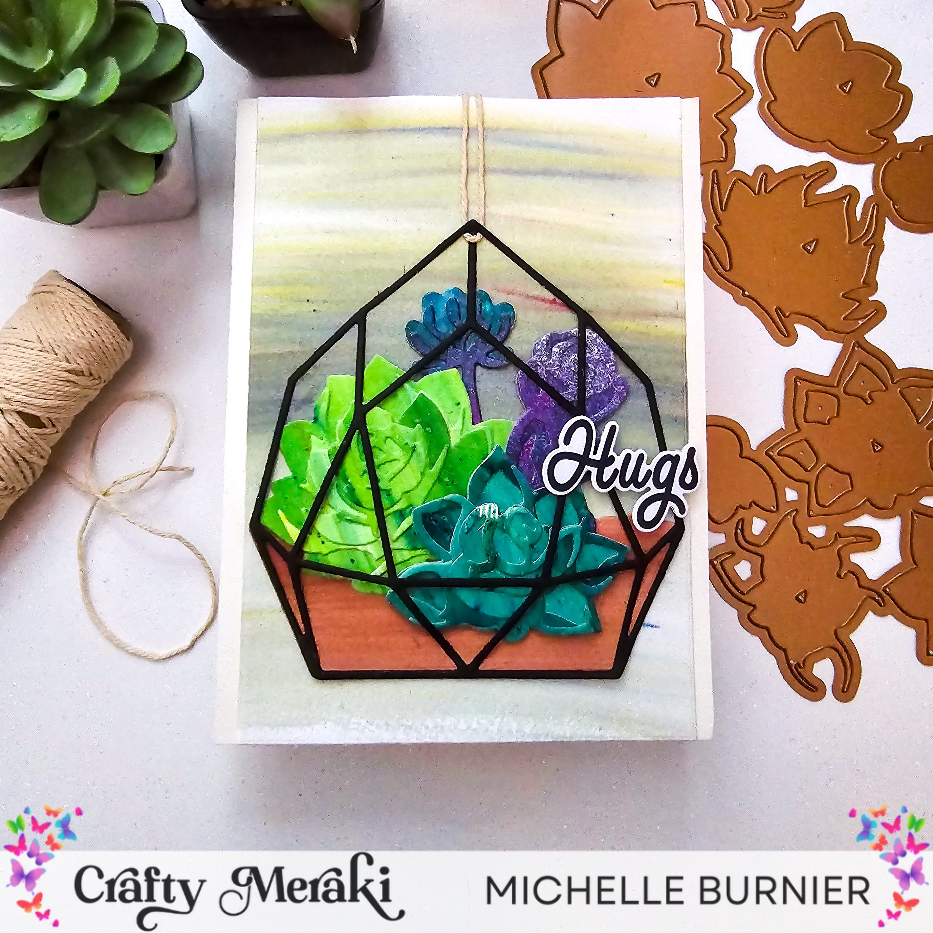 Crafty Meraki Artisan Flora Succulents Para-Dies