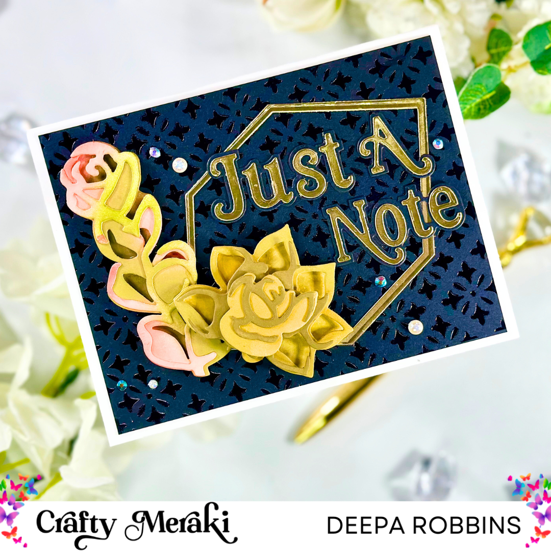 Crafty Meraki Marrakech Mosaic Hot Foil Plate