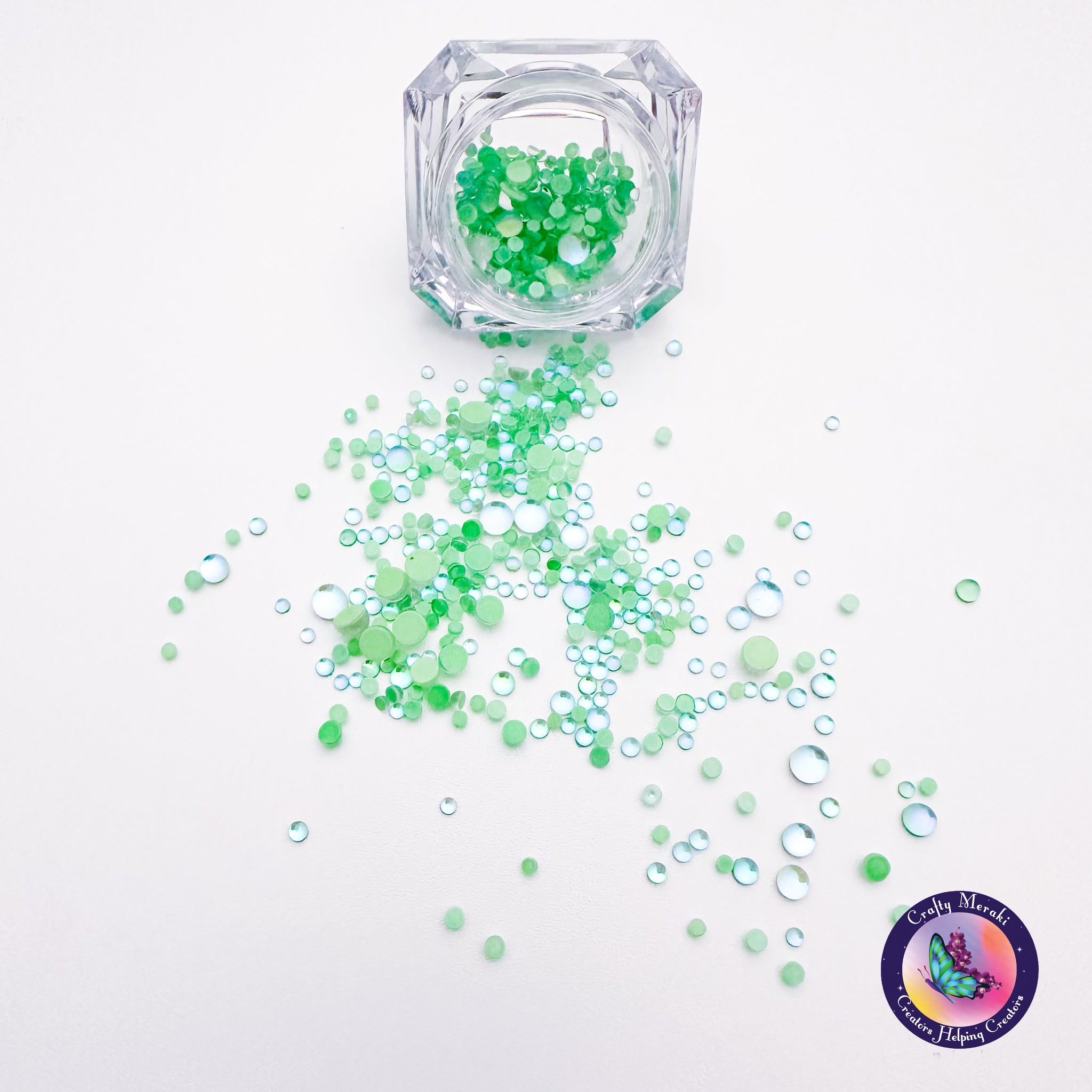 Crafty Meraki Limited Edition gems Dew Drop collection Fern