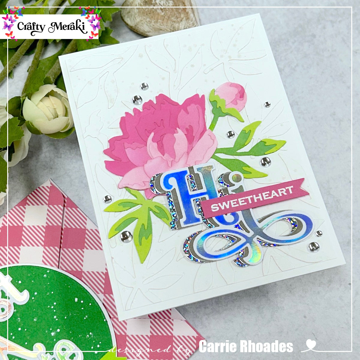 Crafty Meraki - Meraki Moments Hi Hot Foil plate and Die combo