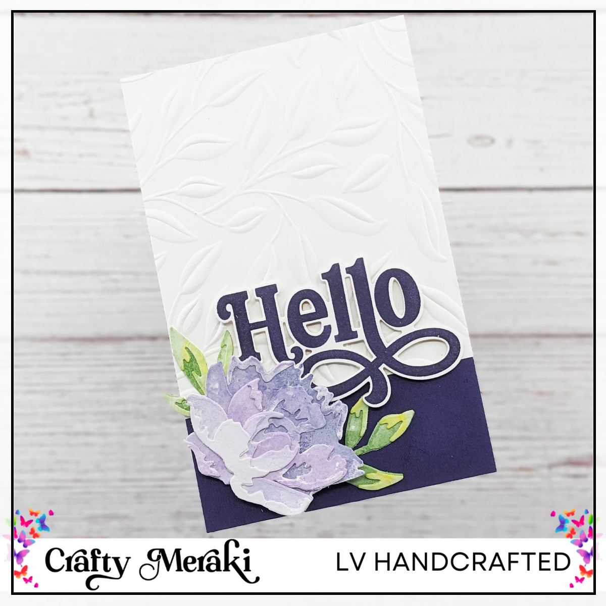 Crafty Meraki - Meraki Moments Hello Stamp Set