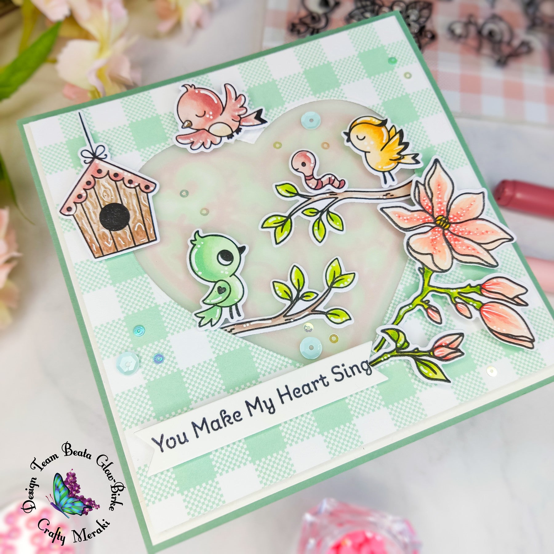 Crafty Meraki Luxe Plaid Pattern Paper Pack