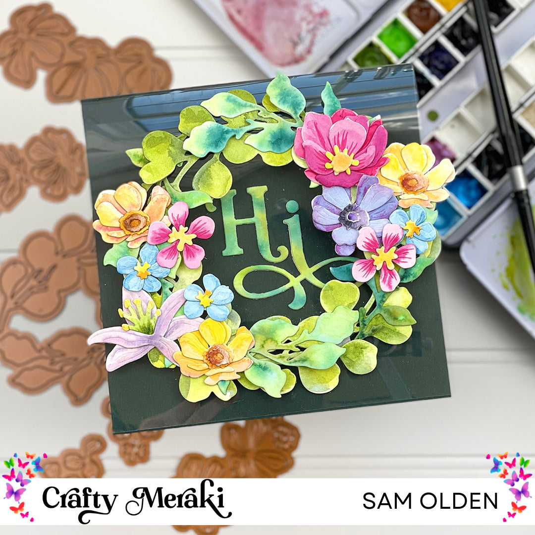 Crafty Meraki Artisan Flora Wreath Builder Para-Dies