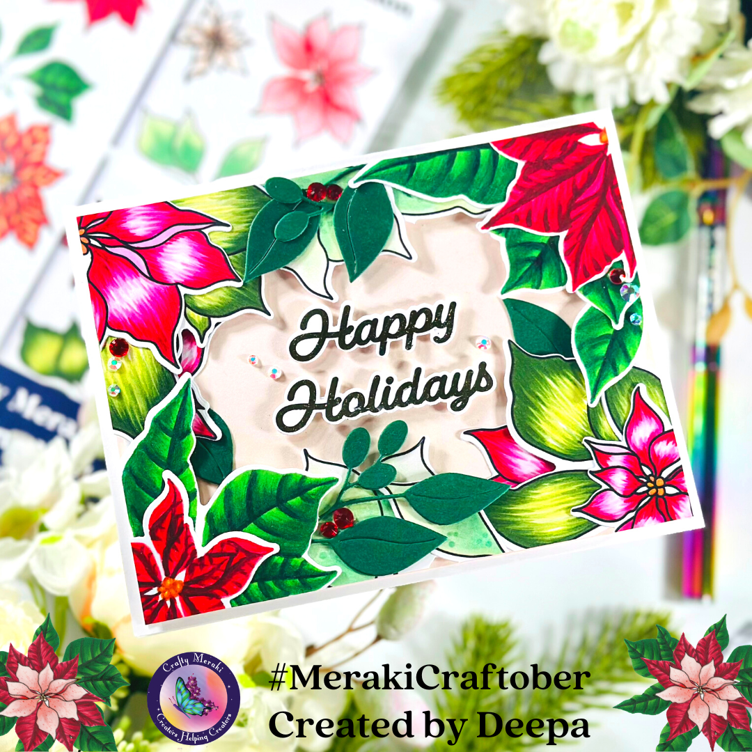 Crafty Meraki Blooming Noel Coordinating Die