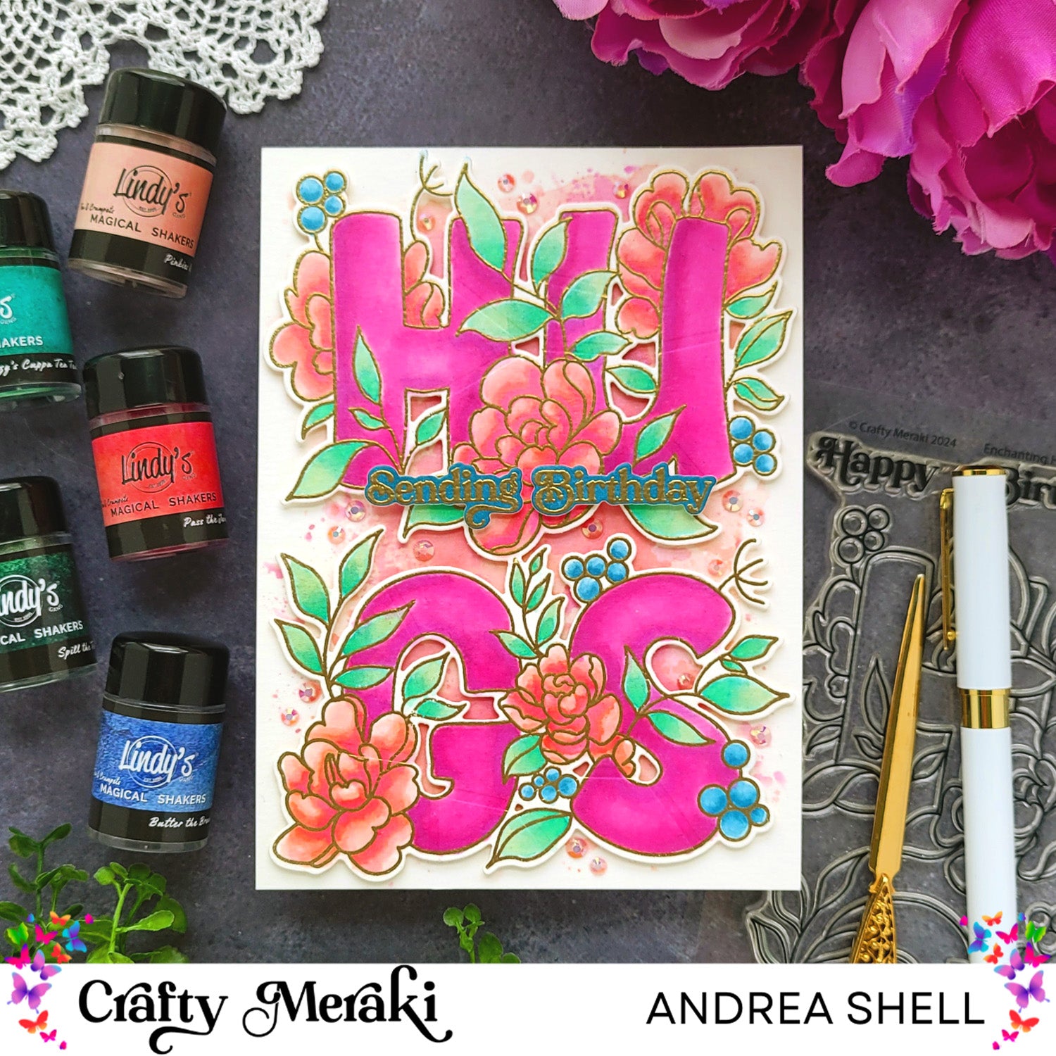 Crafty Meraki Enchanting Hugs Stamp Set