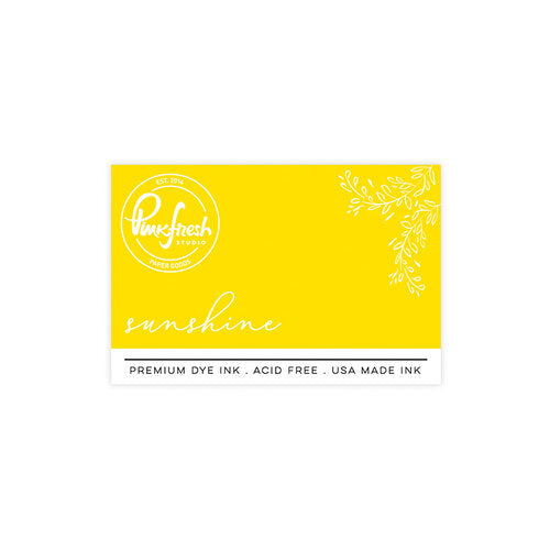 Pinkfresh Studio Premium Dye Ink Pad : Sunshine - Crafty Meraki