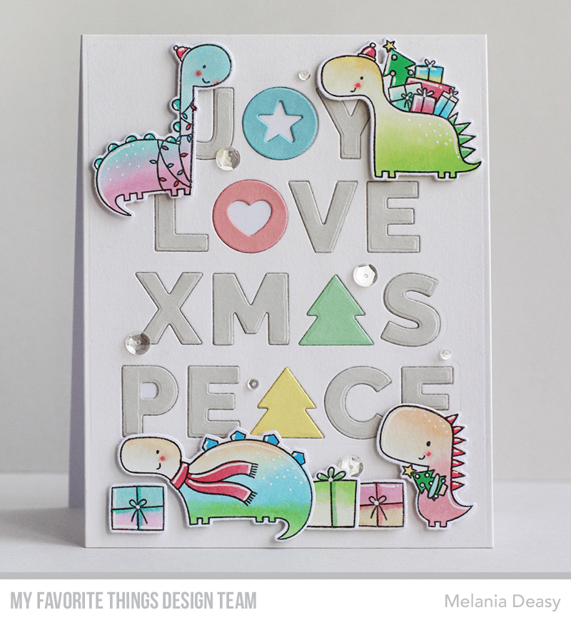 My Favorite Things Dino-mite Christmas Die-namics - Crafty Meraki