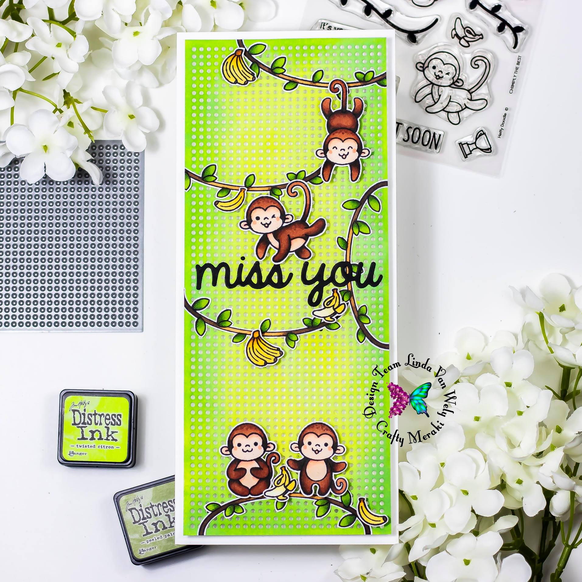 Crafty Meraki Stitch-A-Cross Slimline die - Crafty Meraki