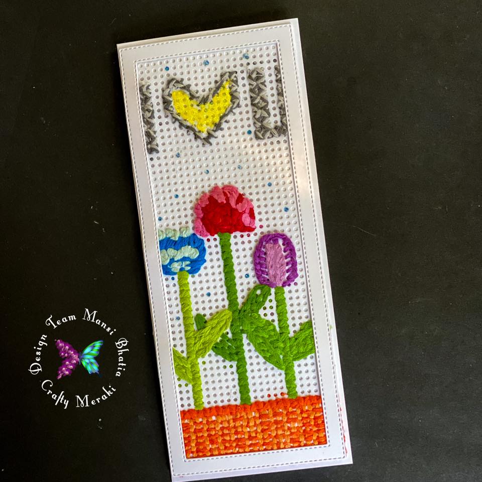 Crafty Meraki Stitch-A-Cross Slimline die - Crafty Meraki