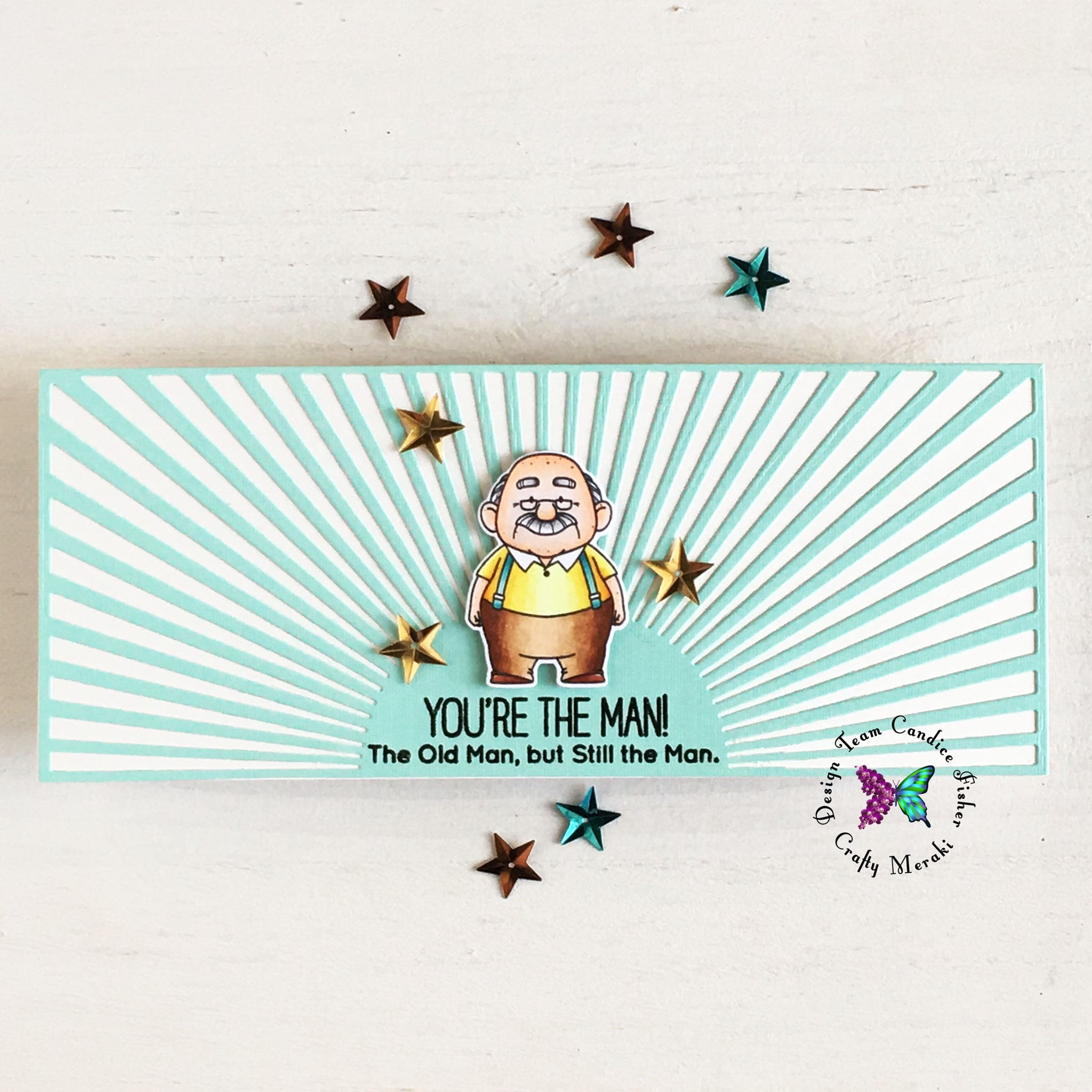 Crafty Meraki You are my Sunshine Slimline die - Crafty Meraki