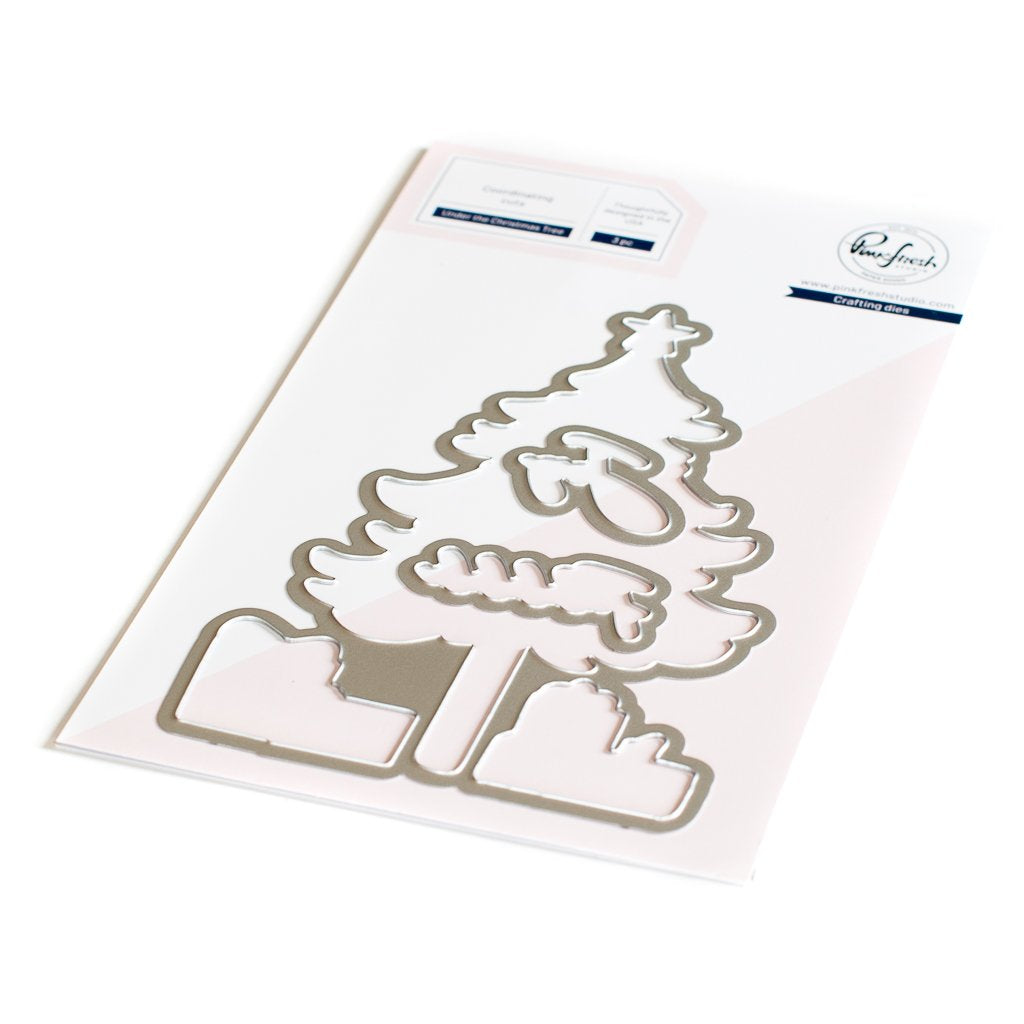 Pinkfresh Studio Under the Christmas Tree die set - Crafty Meraki